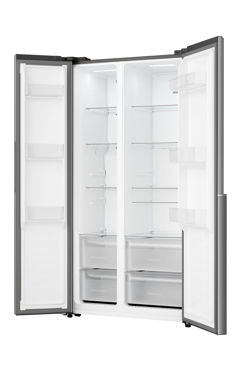 GORENJE Side-by-Side »NRS917E41X« 178,6 cm hoch 91,1 cm breit MultiAirFlow-System
