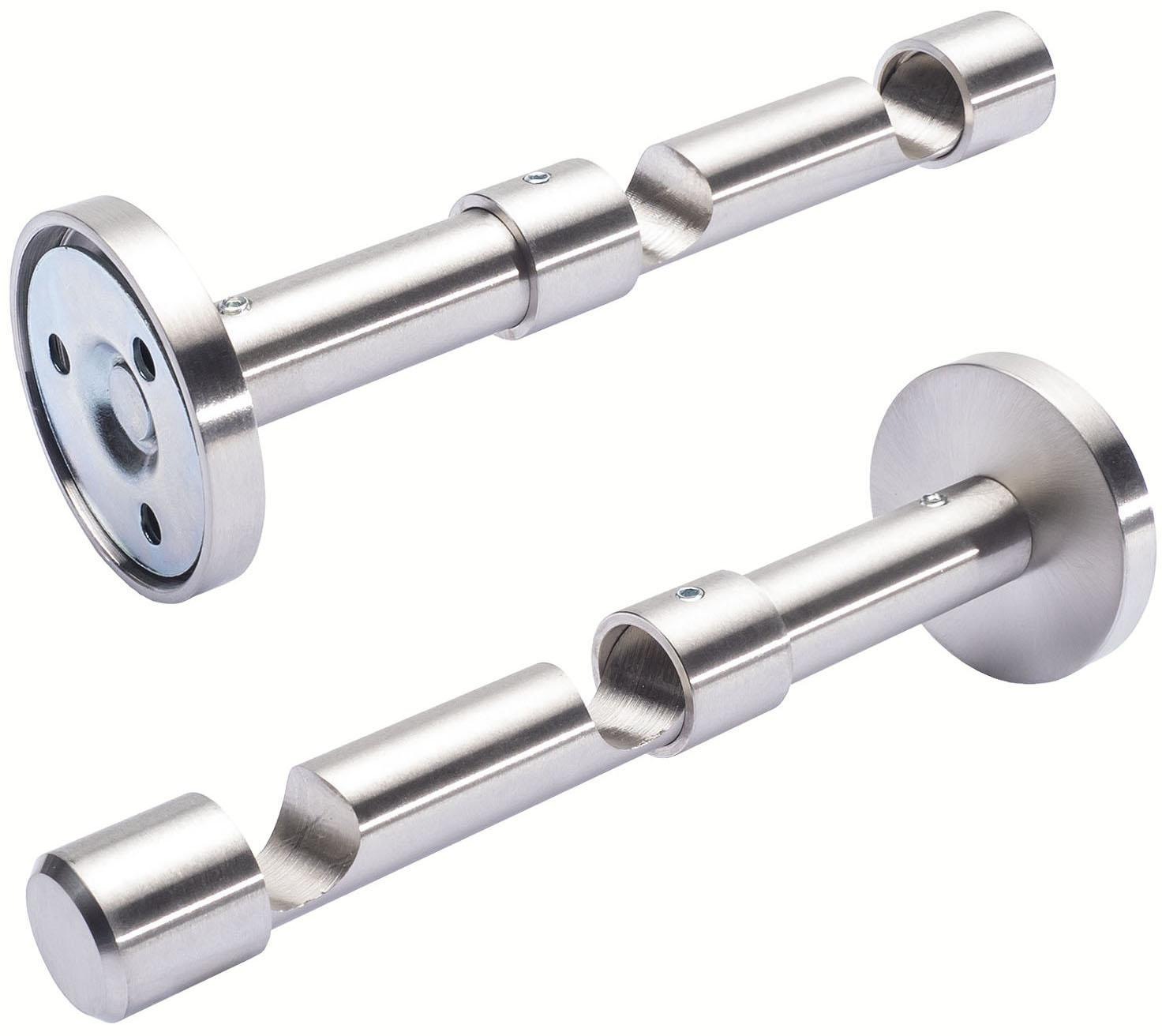 Liedeco Gardinenstange »Stil Thisted«, 2 läufig-läufig, Fixmaß, 2-läufig im Fixmaß Ø 16 mm
