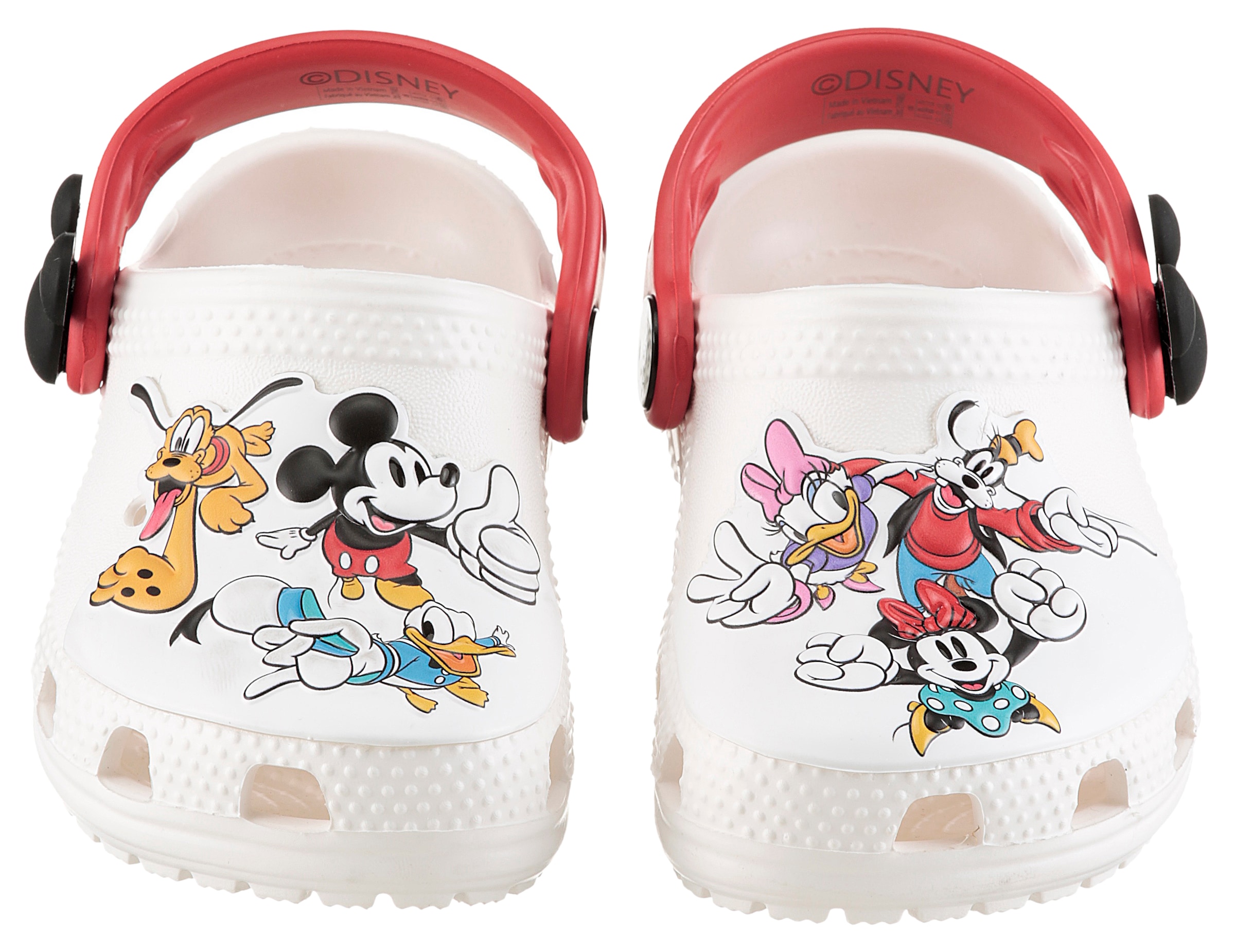 Crocs Clog »Toddler Mickey and Friends Classic Clog«  Hausschuh mit buntem Motiv