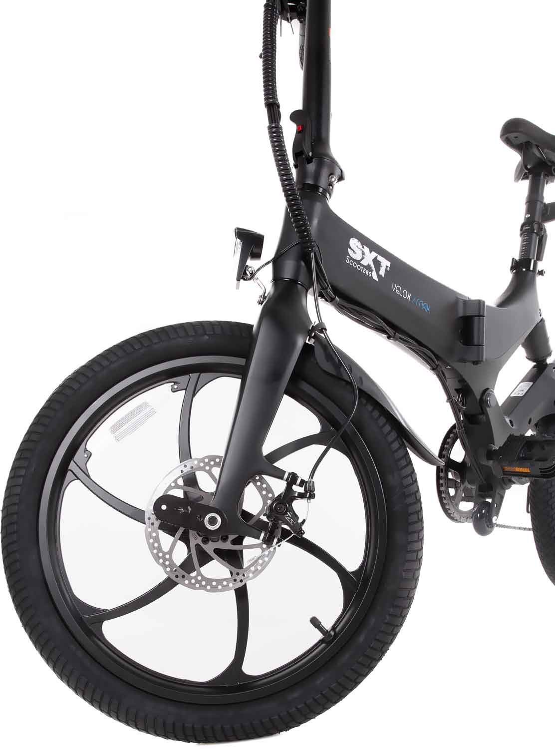 SXT Scooters E-Bike »Velox MAX«, 6 Gang, Heckmotor 250 W, Pedelec, Elektrofahrrad für Damen u. Herren