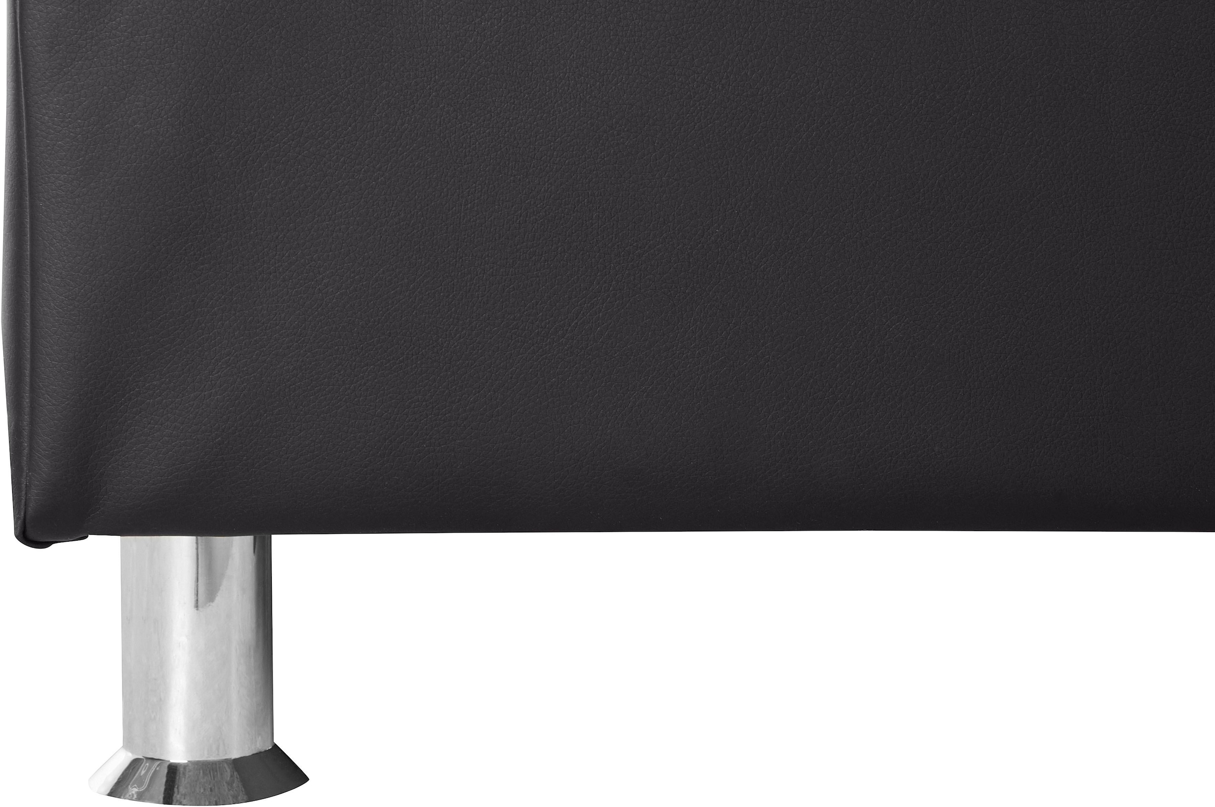 COLLECTION AB Boxspringbett »London, inklusive Topper und Kissen, mit LED-Beleuchtung«, Boxspringbett erhältlich in 90cmx200cm, 140cmx200cm & 180cmx200cm