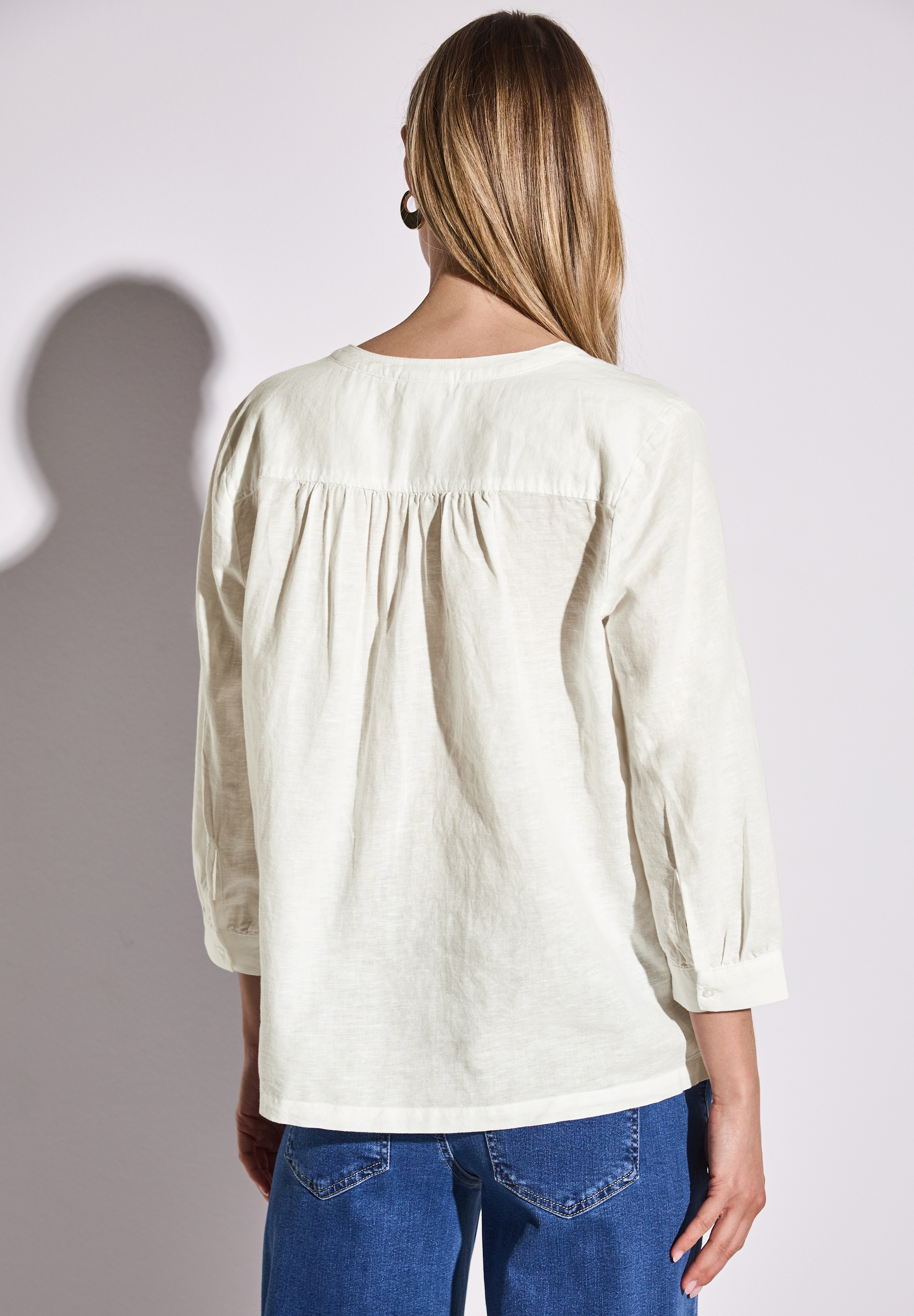 STREET ONE Klassische Bluse, mit 3/4-Ärmel
