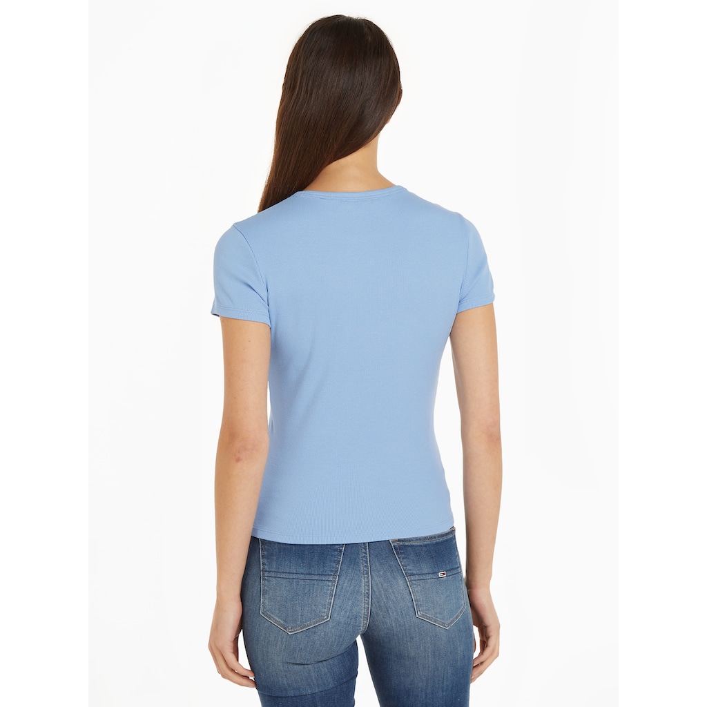 Tommy Jeans Curve T-Shirt »Slim Essential Rib«