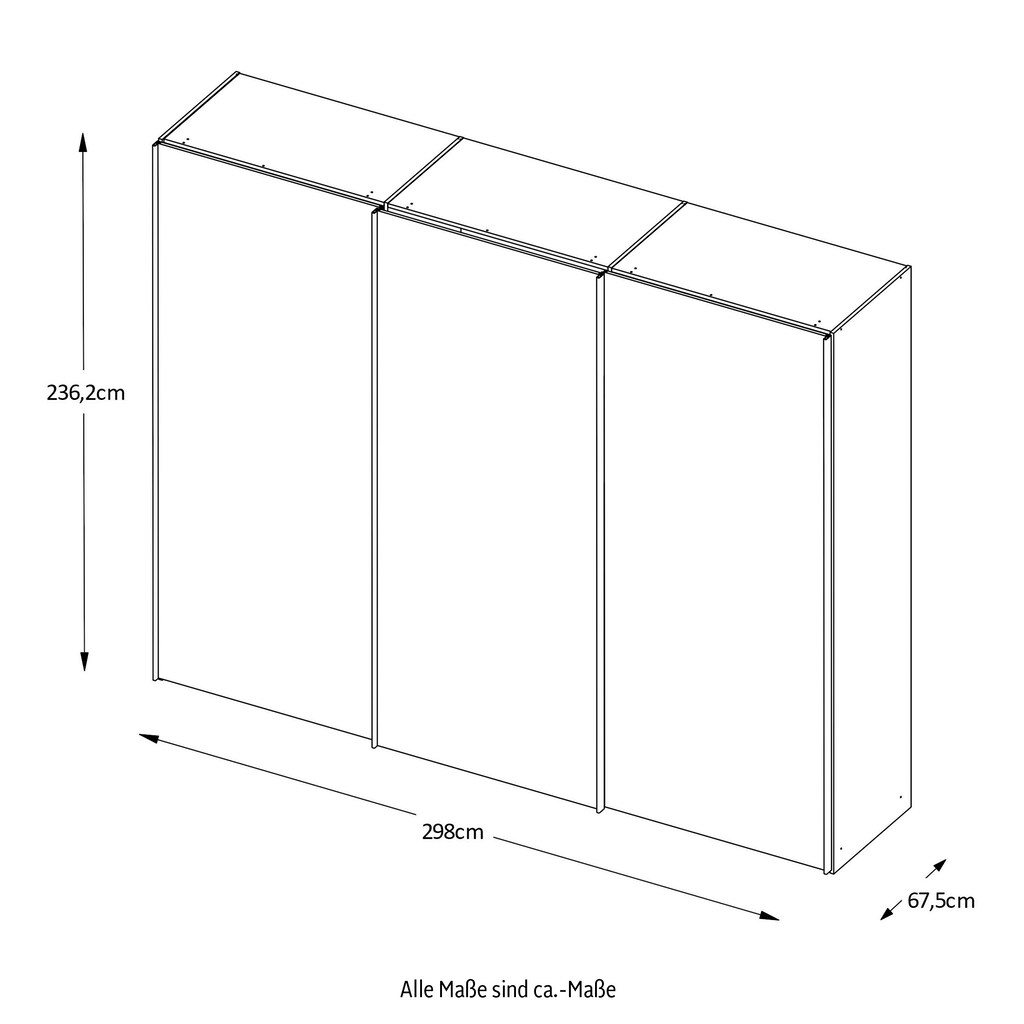 STAUD Schwebetürenschrank »Sinfonie Plus«