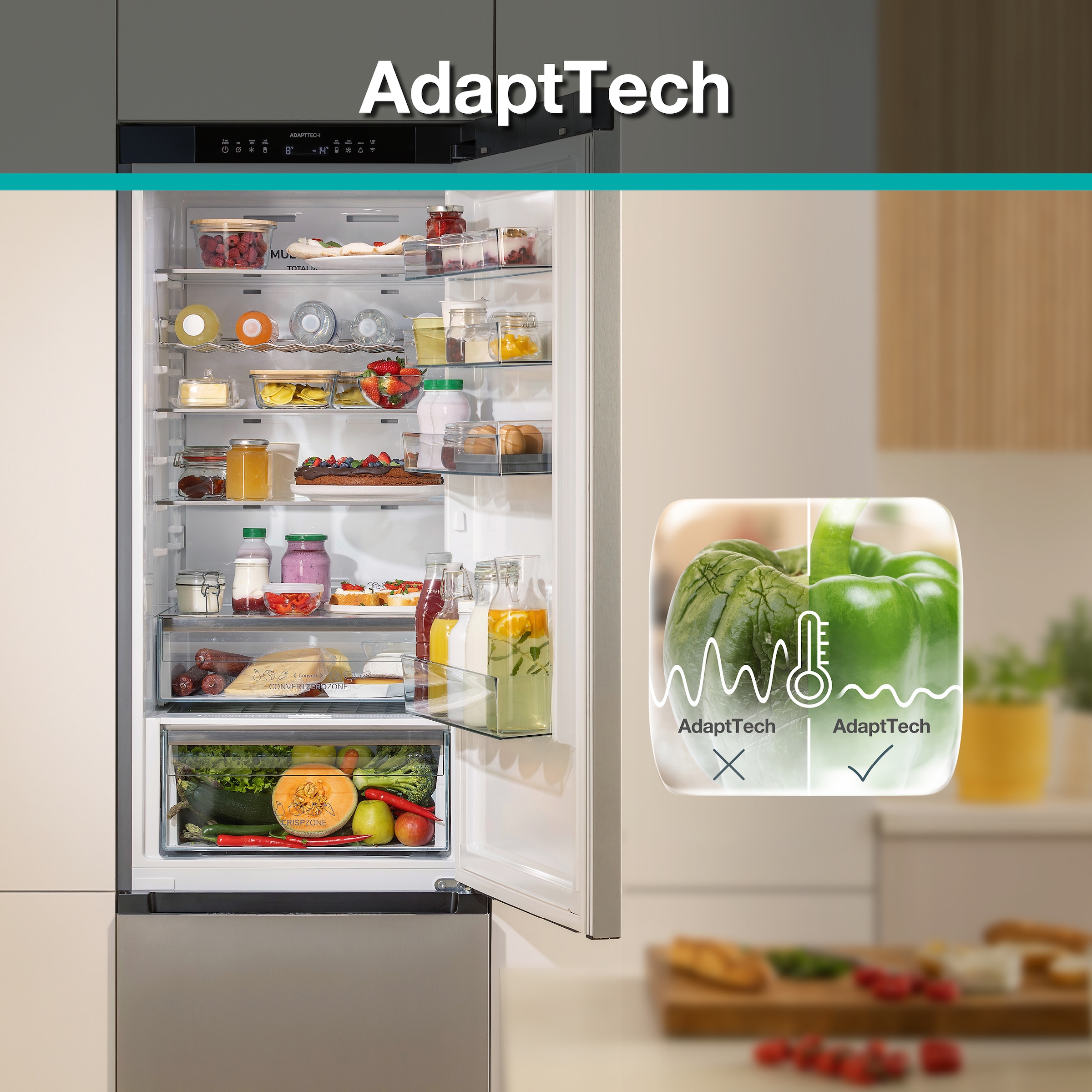 GORENJE Kühl-/Gefrierkombination »NRB620C6X4WFE«, Wifi - ConnectLife