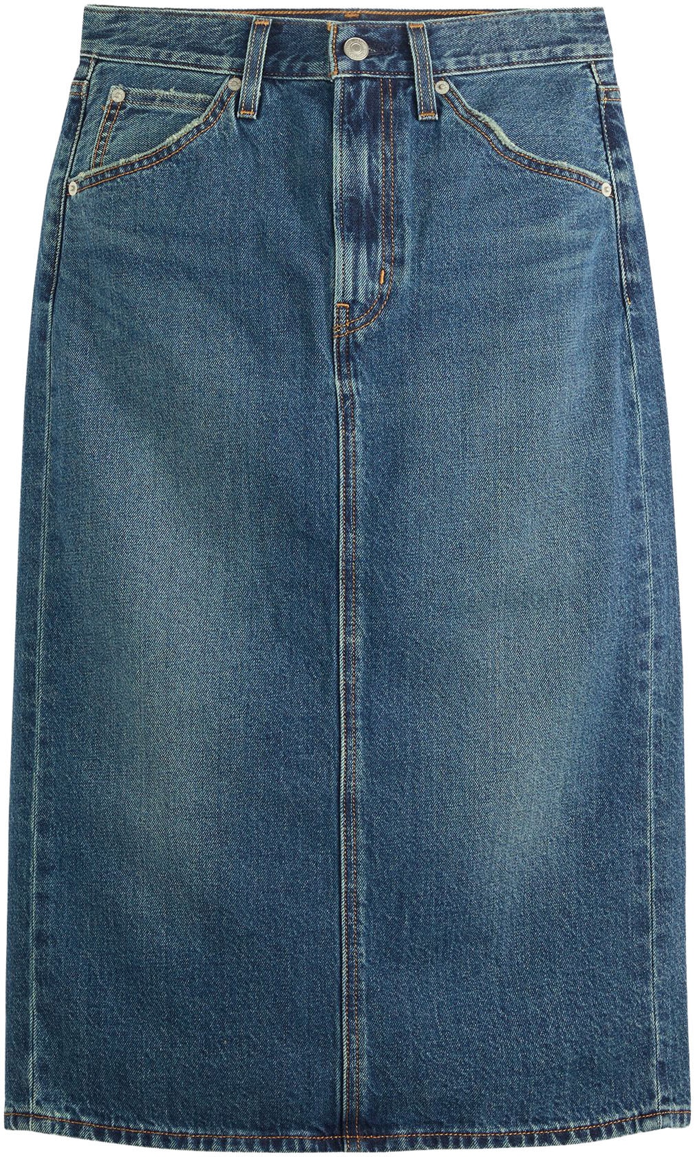 Levi's® Jeansrock »HR BACK SLIT SKIR« mit Schlitz hinten