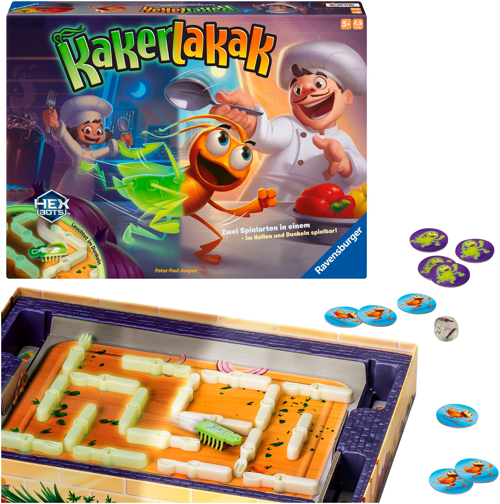 Ravensburger Spiel »Kakerlakak - Glow in the Dark«, Made in Europe