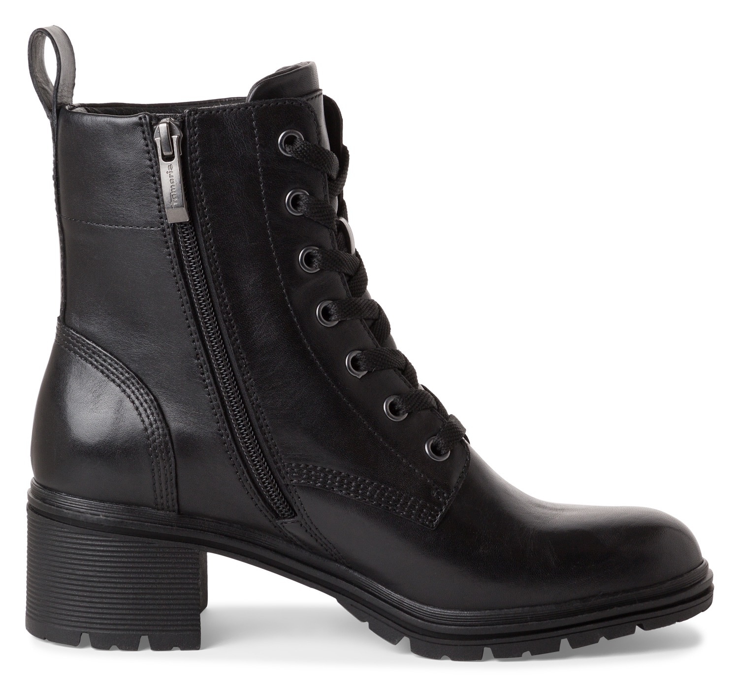 Tamaris Schnürstiefelette, Blockabsatz, Schnürboots, Businessstiefelette, Gore Tex-Ausstattung