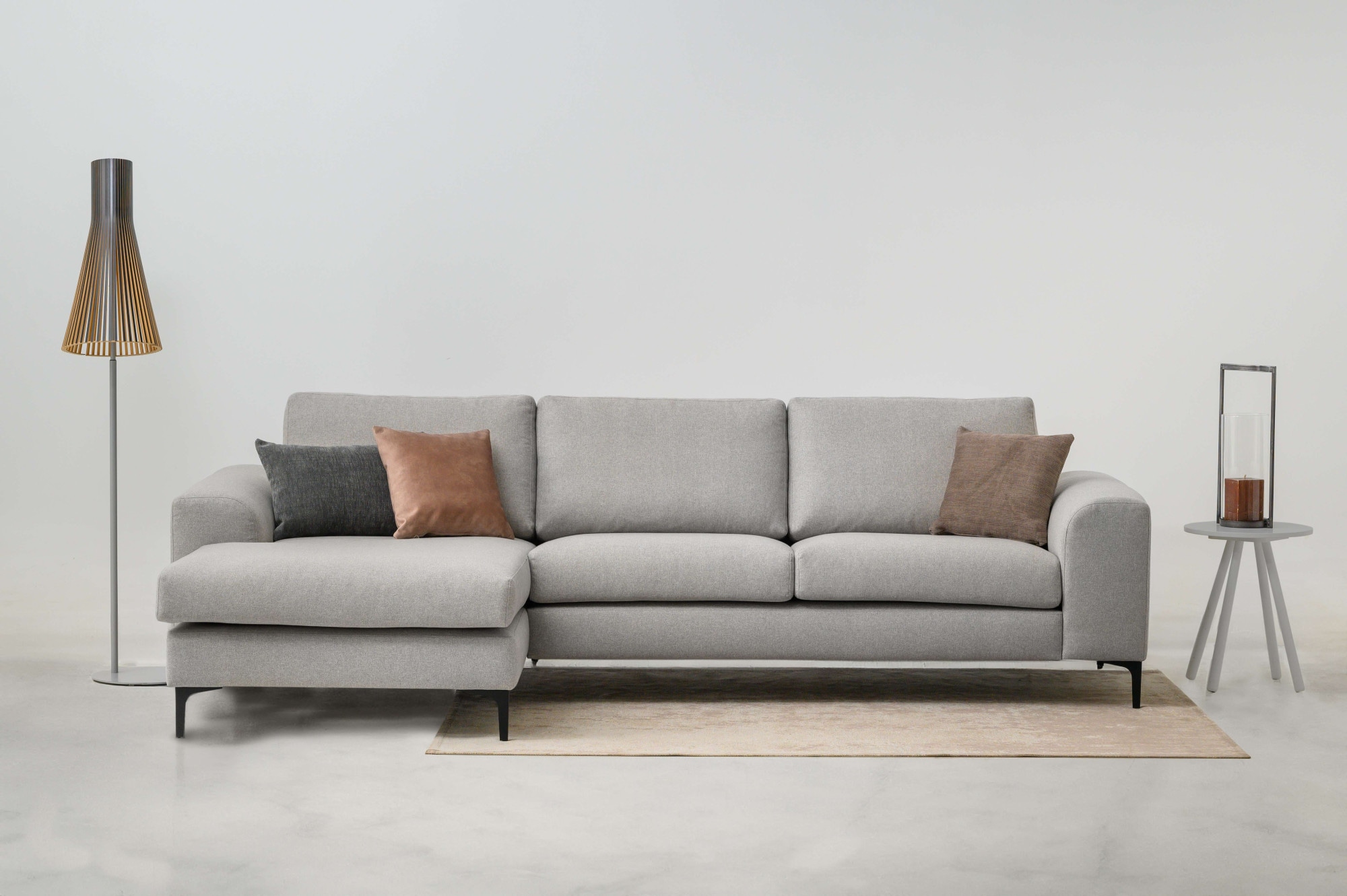 INOSIGN Ecksofa "Henry", mit Metallbeinen, in modernem Design günstig online kaufen