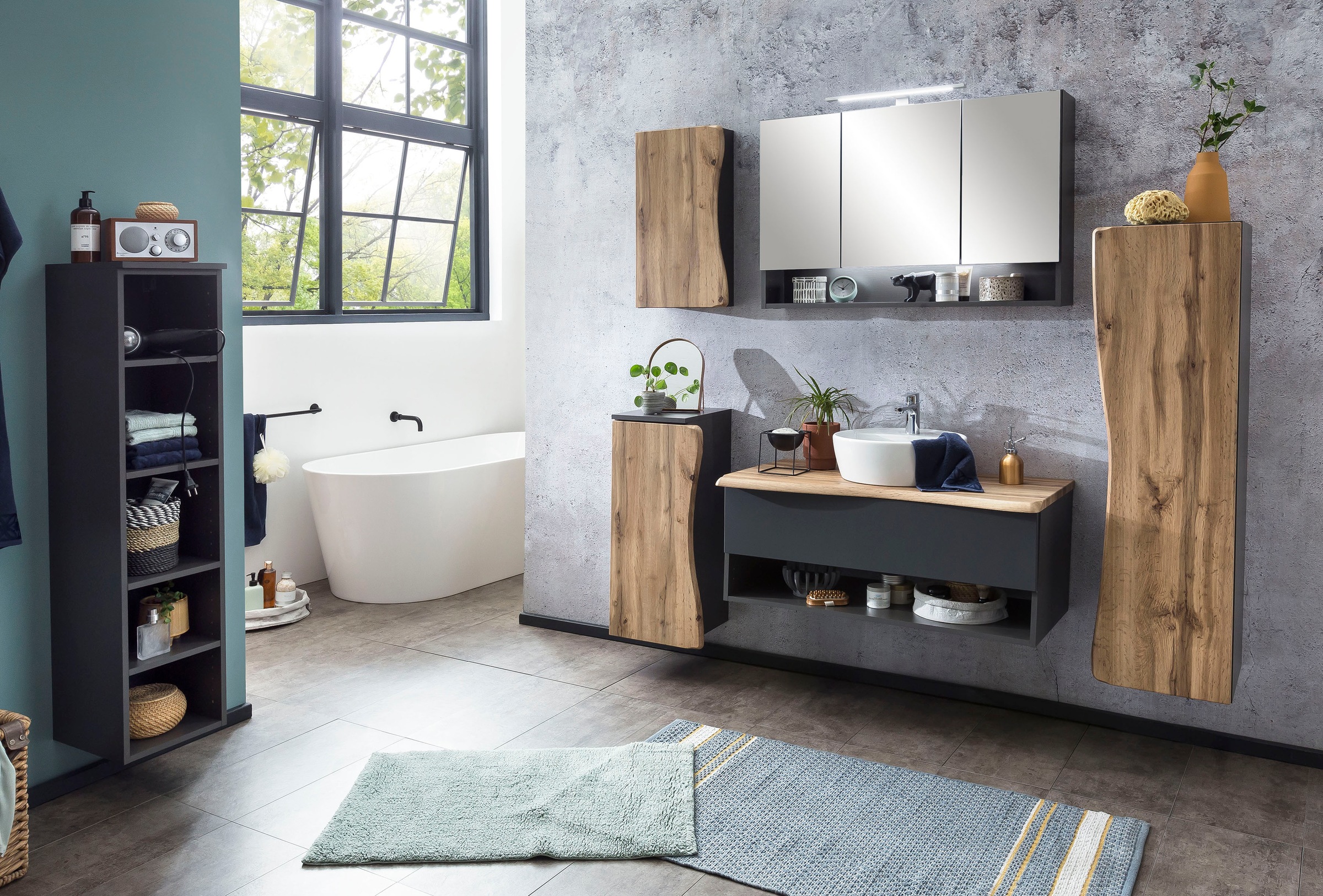 welltime Regal »Stubach« Breite 30 cm günstig online kaufen