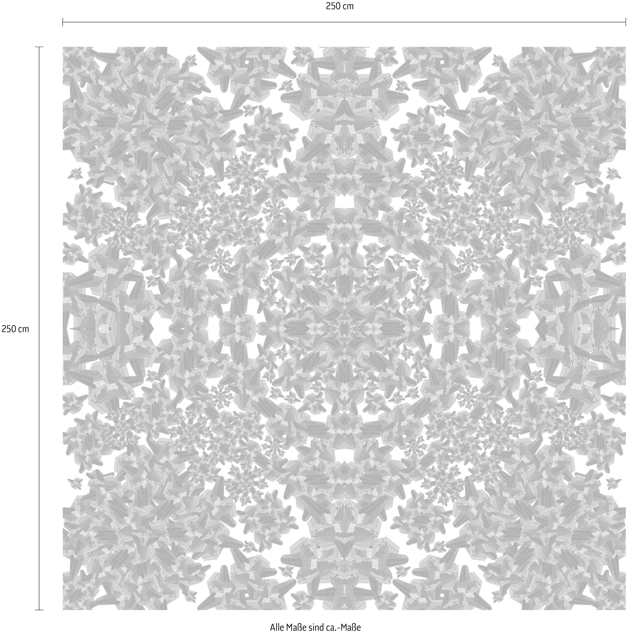 Komar Vliestapete »Digitaldruck Vlies -  Urban Structure - Größe 250 x 250 cm« bedruckt glatt Wohnzimmer, Schlafzimmer
