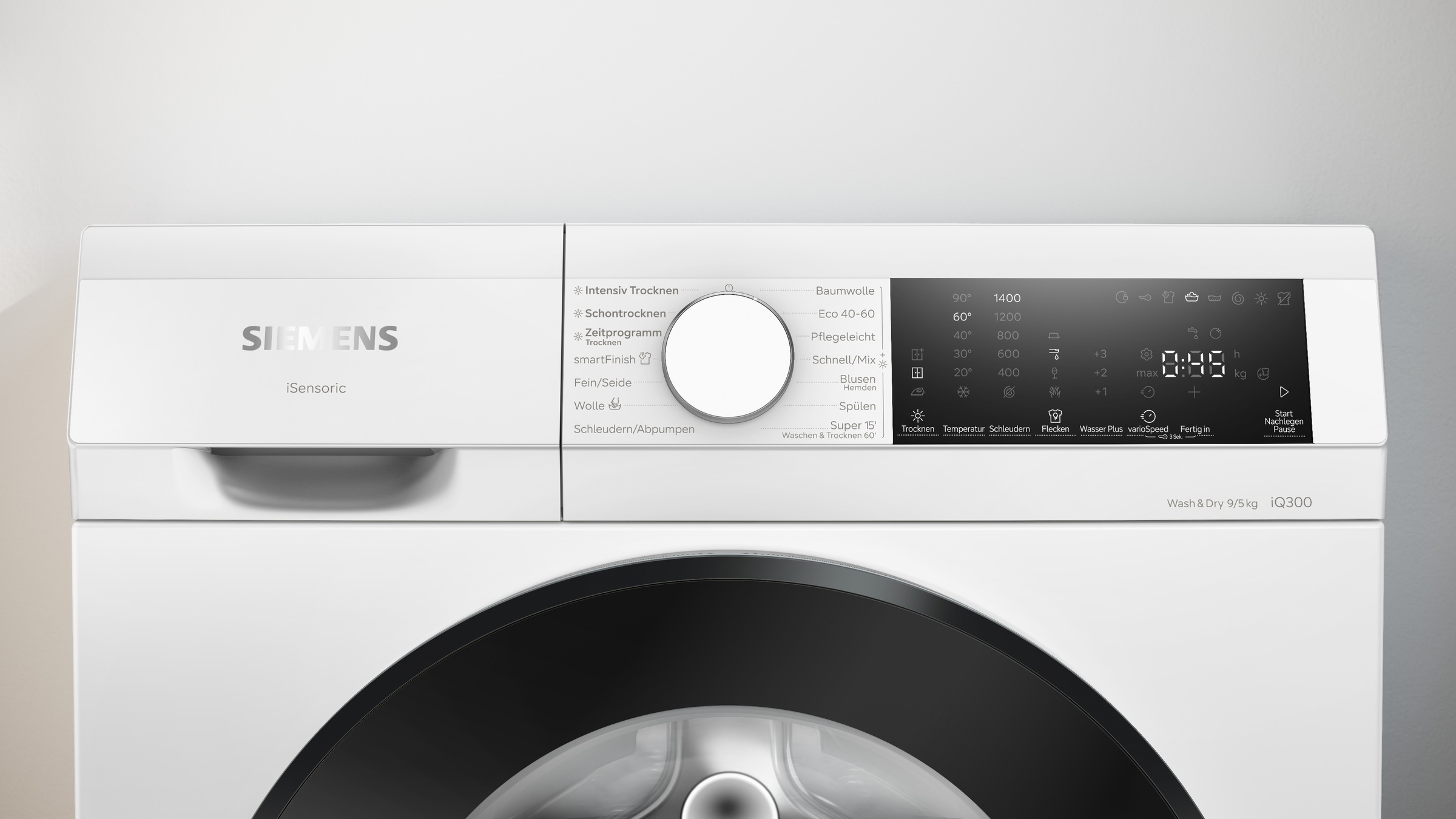 SIEMENS Waschtrockner »WN44A141« iQ300 9 kg /5 kg 70 dB(A)