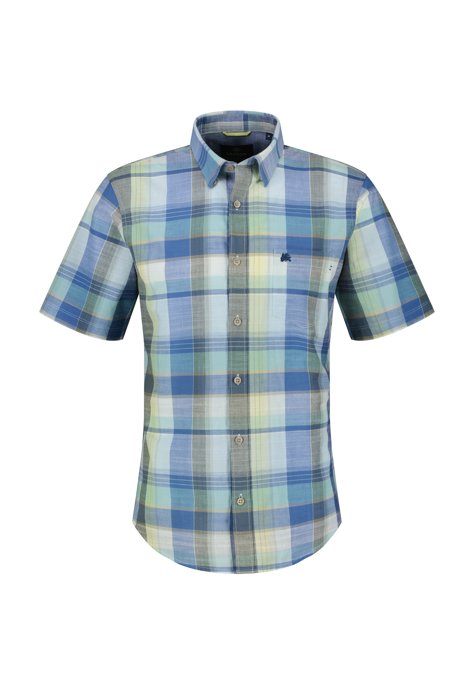LERROS Kurzarmhemd »LERROS Kariertes Halbarmhemd«