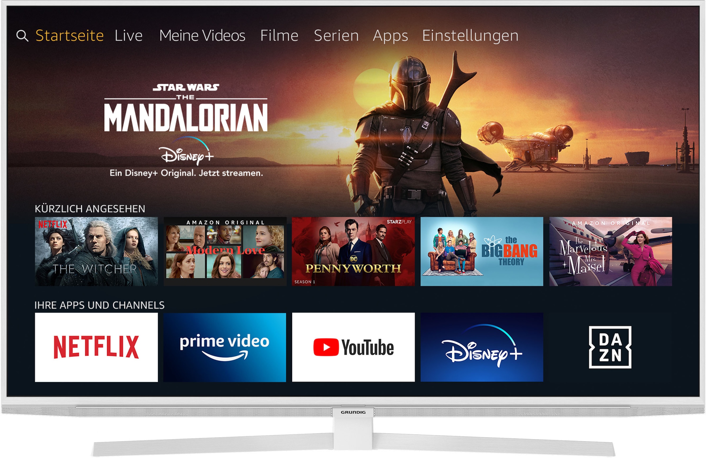 Grundig LED-Fernseher »49 GUW 8040 - FIRE TV EDITION«, 4K Ultra HD, Smart-TV