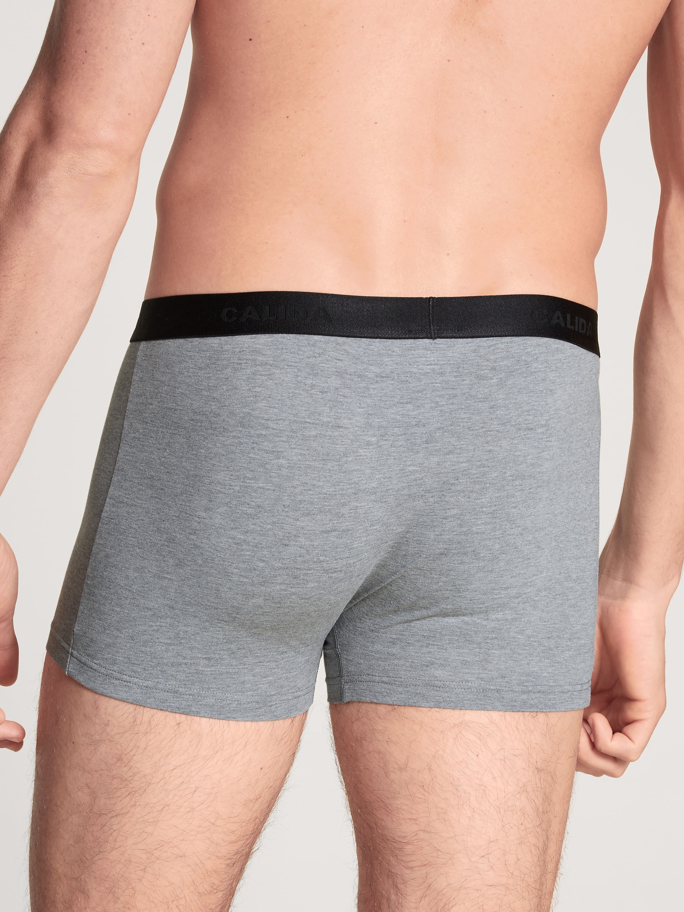CALIDA Boxershorts »Natural Benefit«, (3er Pack), mit formstabiler Single Jersey-Qualität