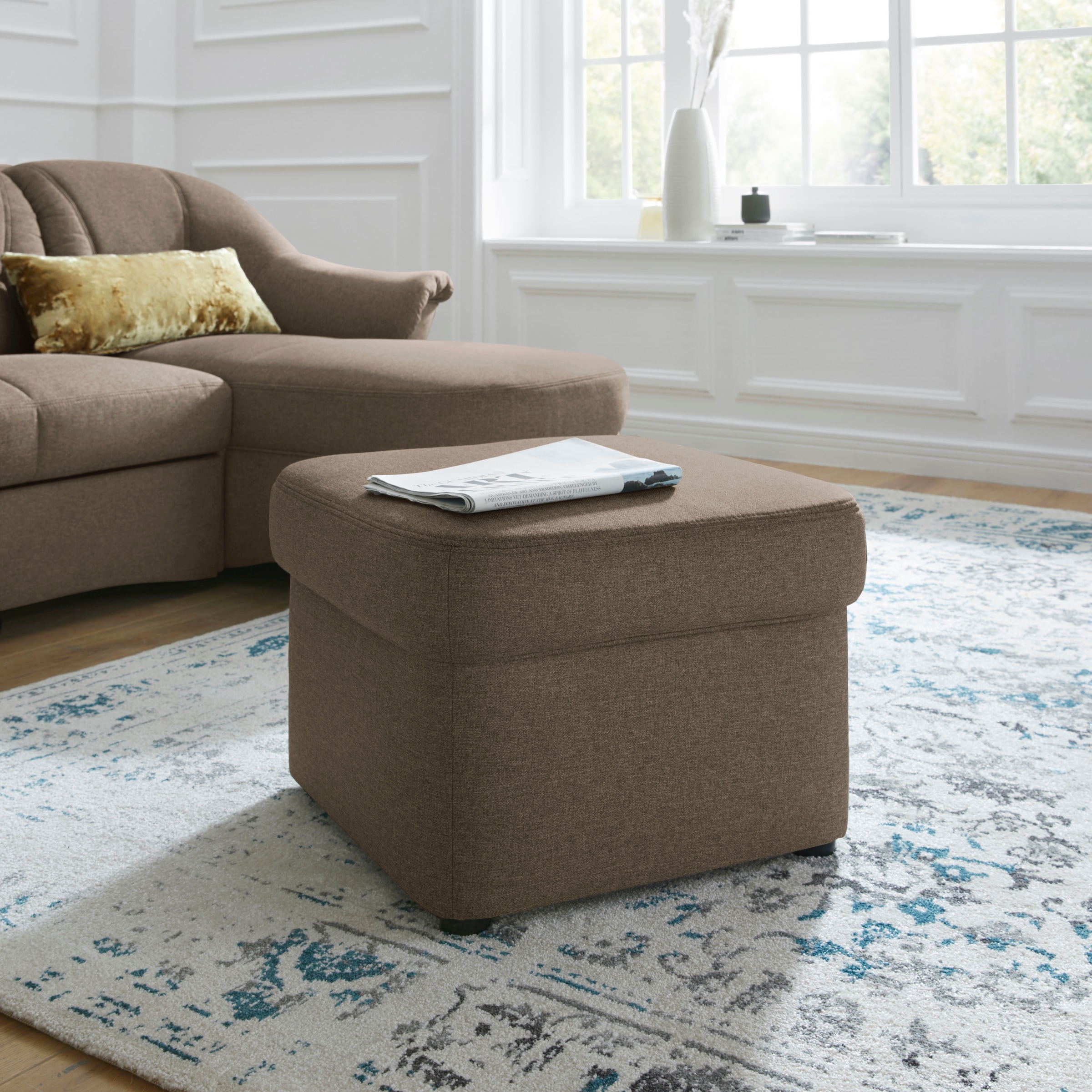 DOMO collection Polsterhocker »Sarafina«