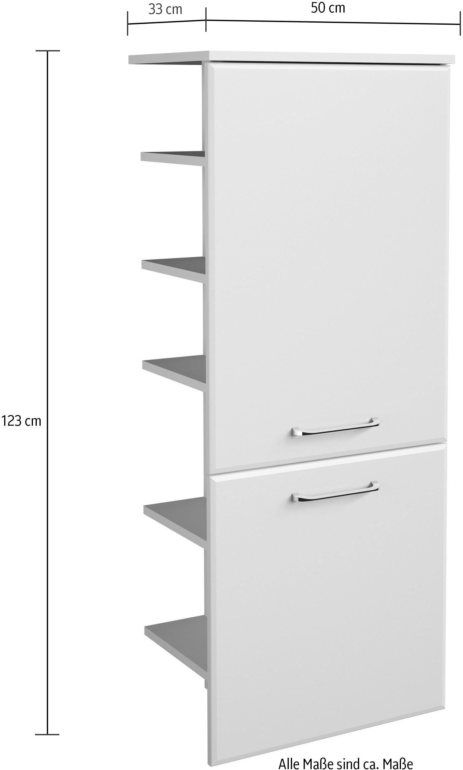Saphir Badmöbel-Set »Quickset 341 3-teilig, Mineralmarmor-Waschtisch und LED-Spiegelschrank«, (Set, 3 St.), mit Midischrank, inkl. Türdämpfer, 7 Türen, 1 Schublade