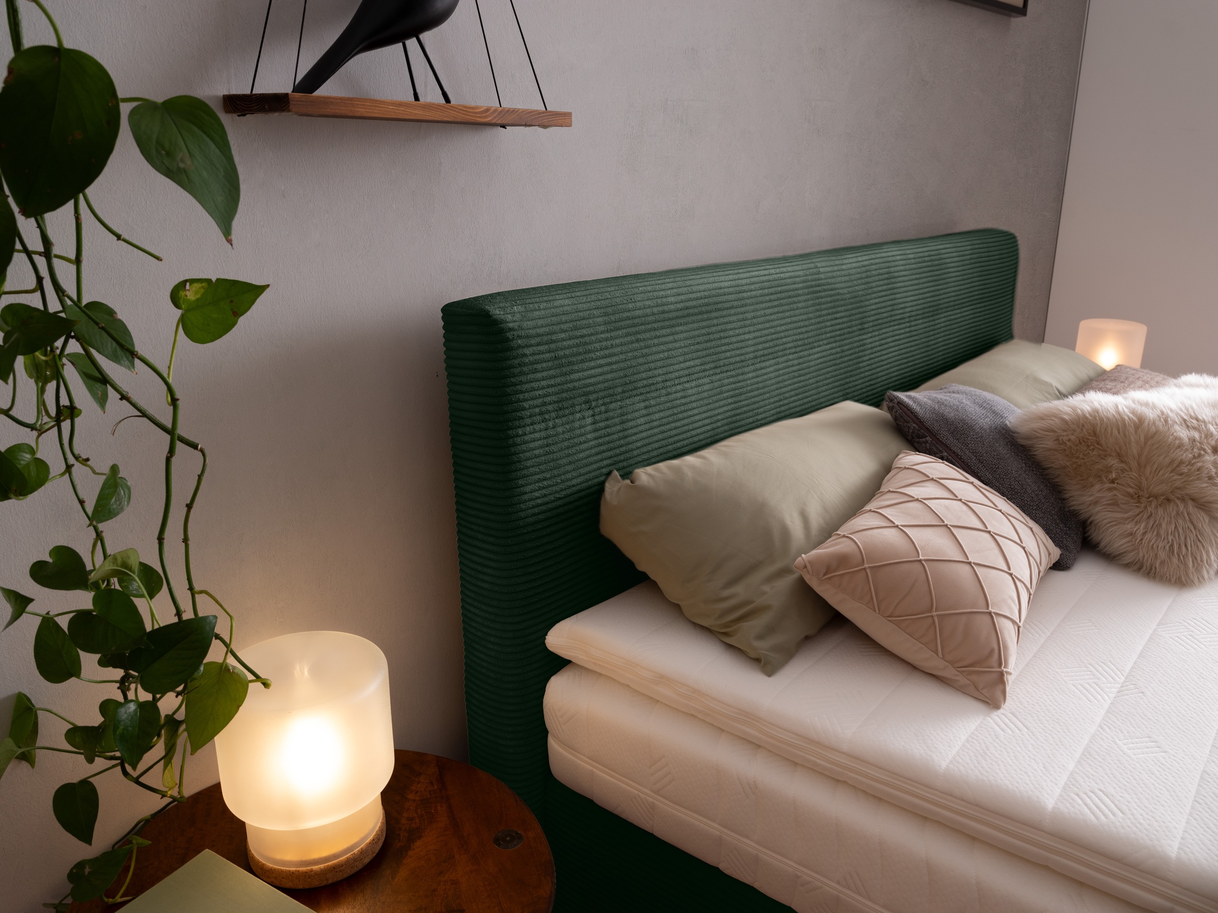 alina Boxspringbett »Pico«, inkl. Matratzen und Topper