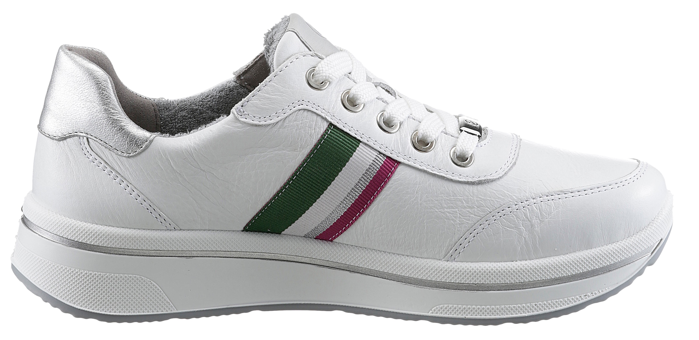 Ara Sneaker »SAPPORO«, in Komfortweite H = sehr weit, Freizeitschuh, Halbschuh, Schnürschuh