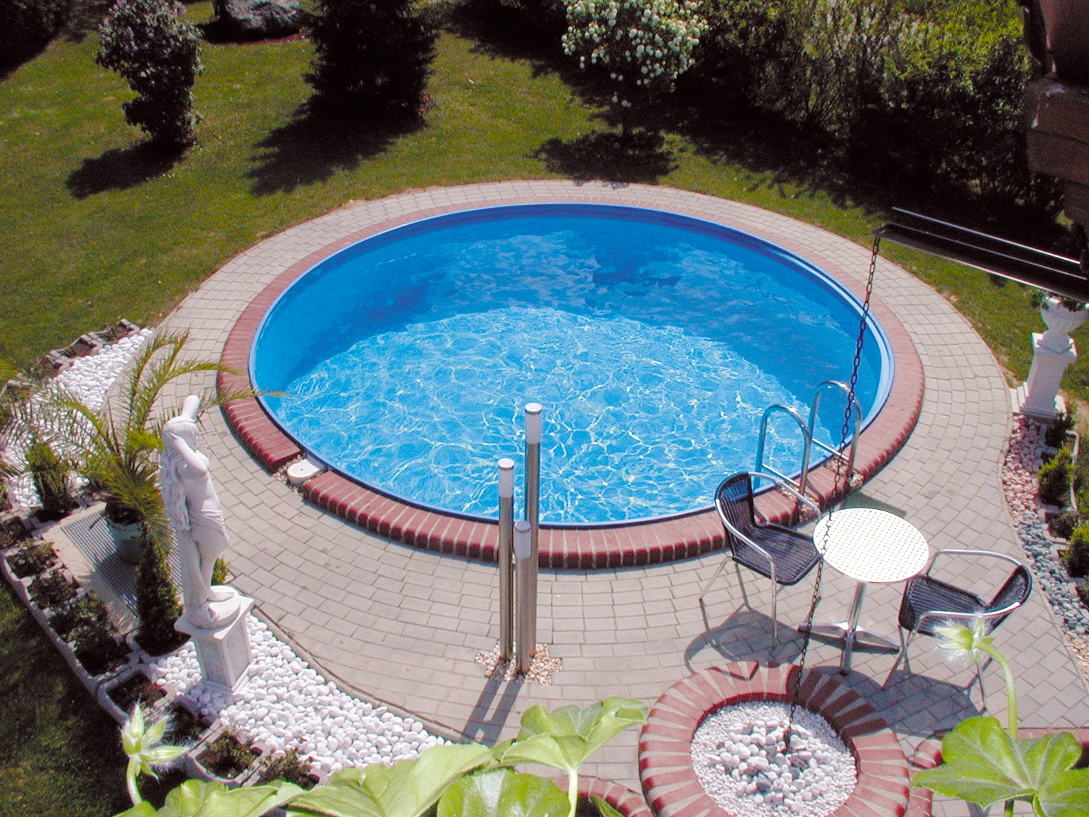 my POOL BWT Rundpool »PREMIUM«, (Set, 6 tlg.), Tiefe 1,35 m, in verschiedenen Größen