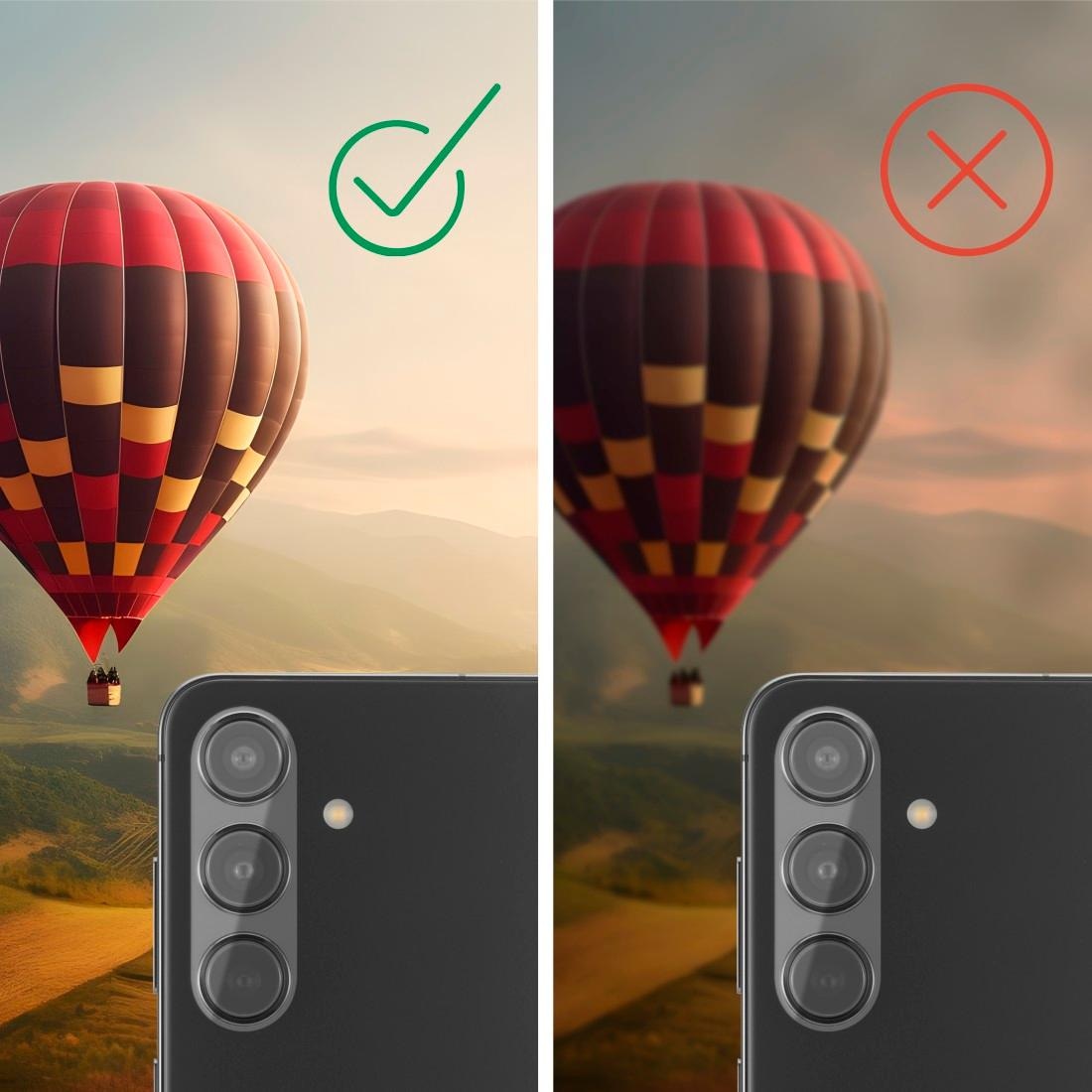 Hama Kameraschutzglas »Kameraschutz für Samsung Galaxy A15 4G/5G (Panzerglas Handykamera, 9H)«, für Samsung Galaxy A15 4G/5G, stoßfest, kratzfest, robust