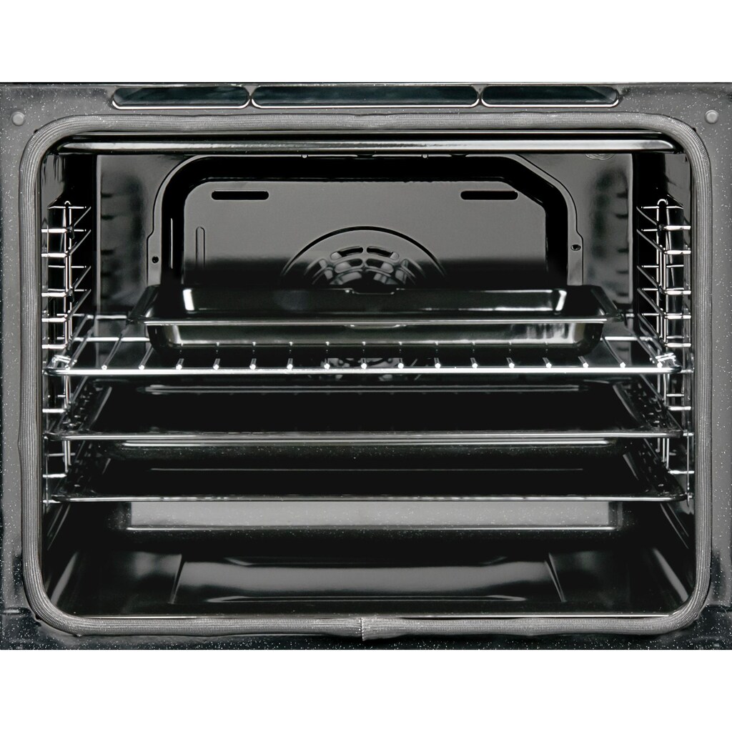 Sharp Backofen-Set »Pyro-Megaset_Ind_Edelstahl«, K-61V28IM1-EU, Pyrolyse-Selbstreinigung