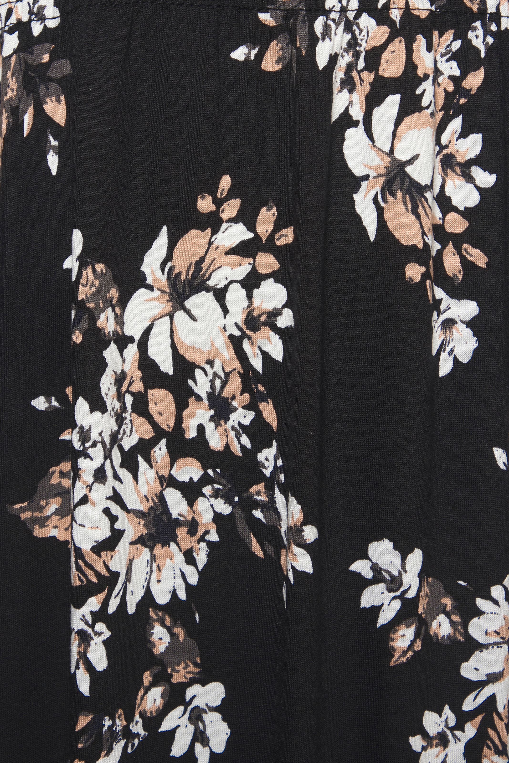 LASCANA Maxikleid, mit Blumenprint und verstellbarem Ausschnitt, Sommerkleid