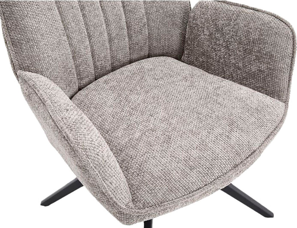 Home affaire Drehstuhl »Campanet« () 2 Stk.moderner Drehstuhl mit gepolster günstig online kaufen