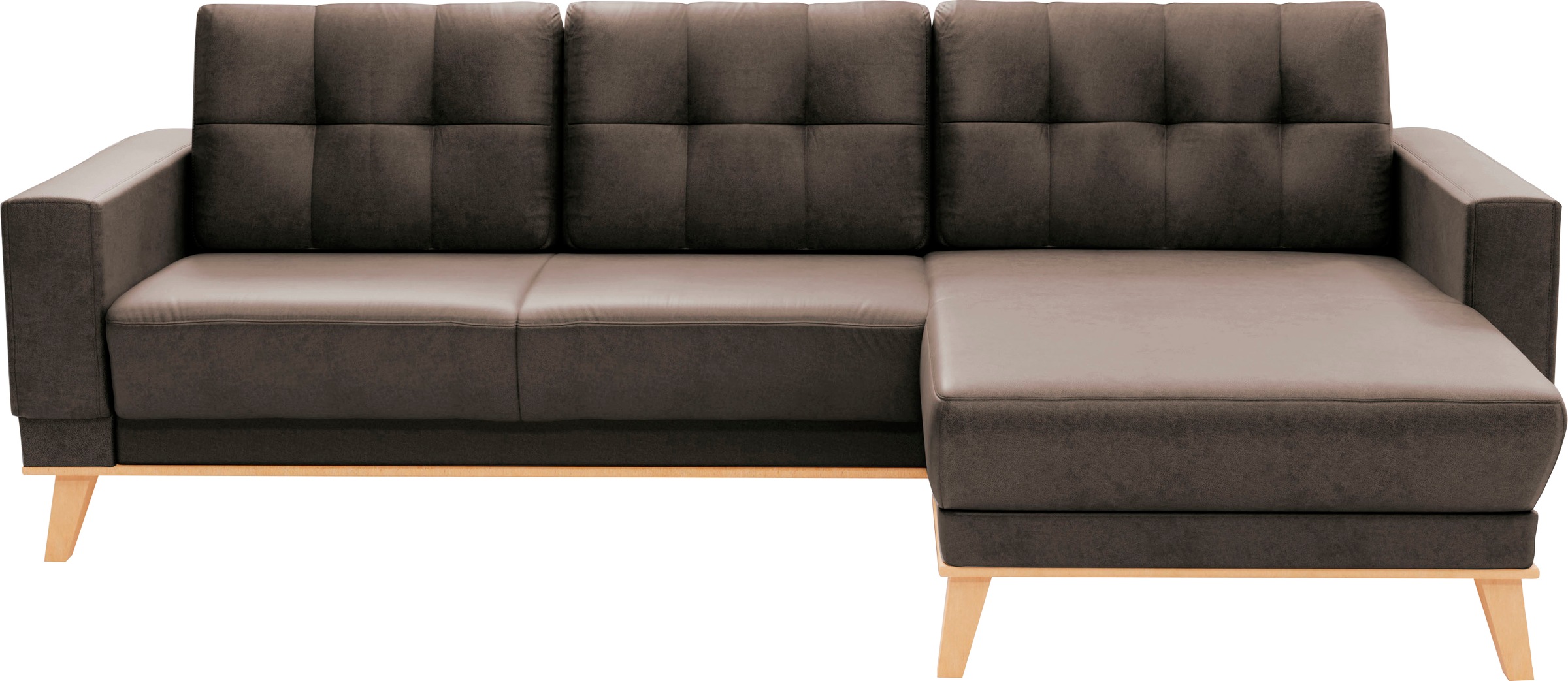 sit&more Ecksofa »Lavida L-Form«, wahlweise mit Kippfunktion und Bettkasten günstig online kaufen
