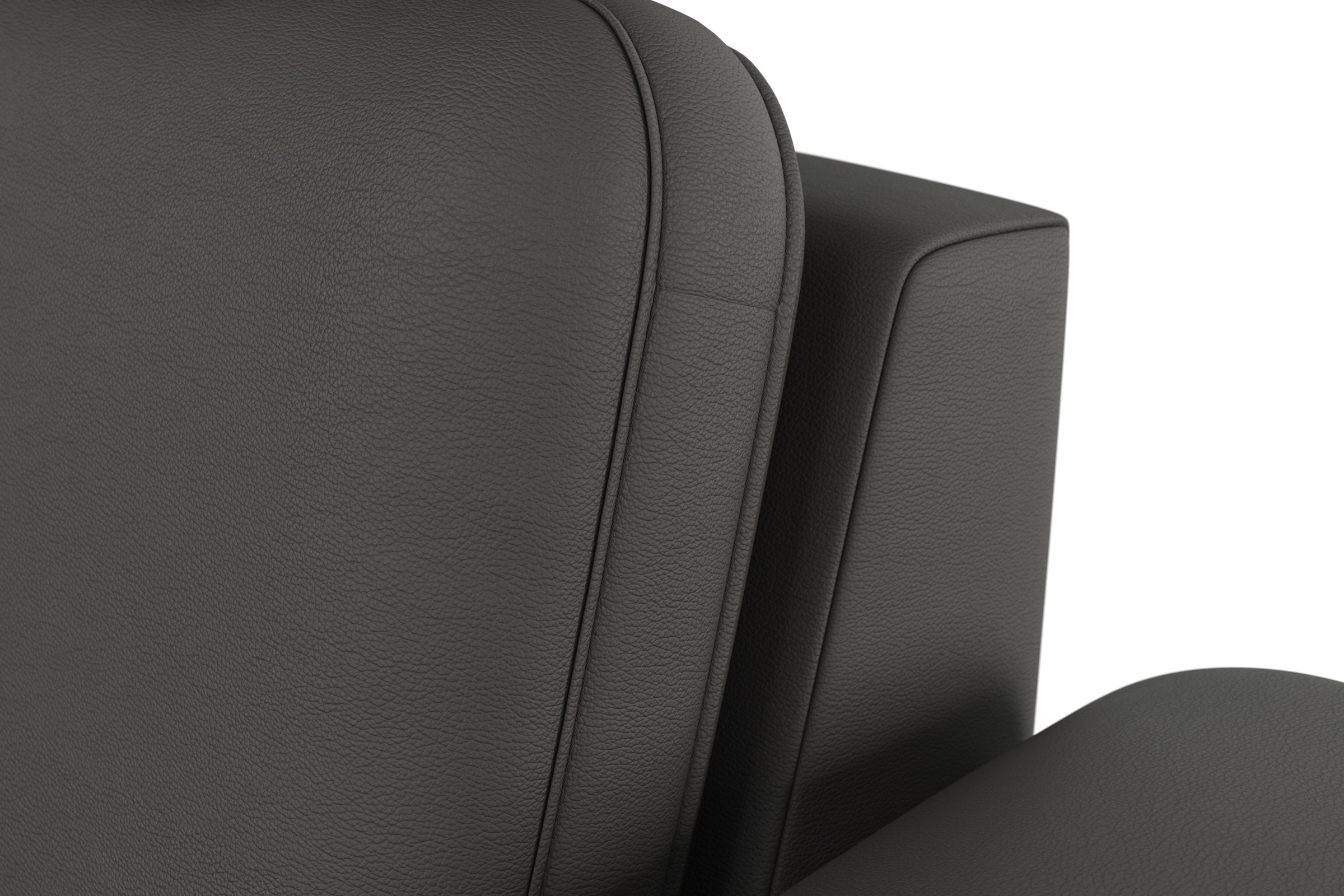 sit&more Wohnlandschaft »Bendigo U-Form«, inklusive Sitztiefenverstellung, Bodenfreiheit 15 cm, in 2 Fußfarben