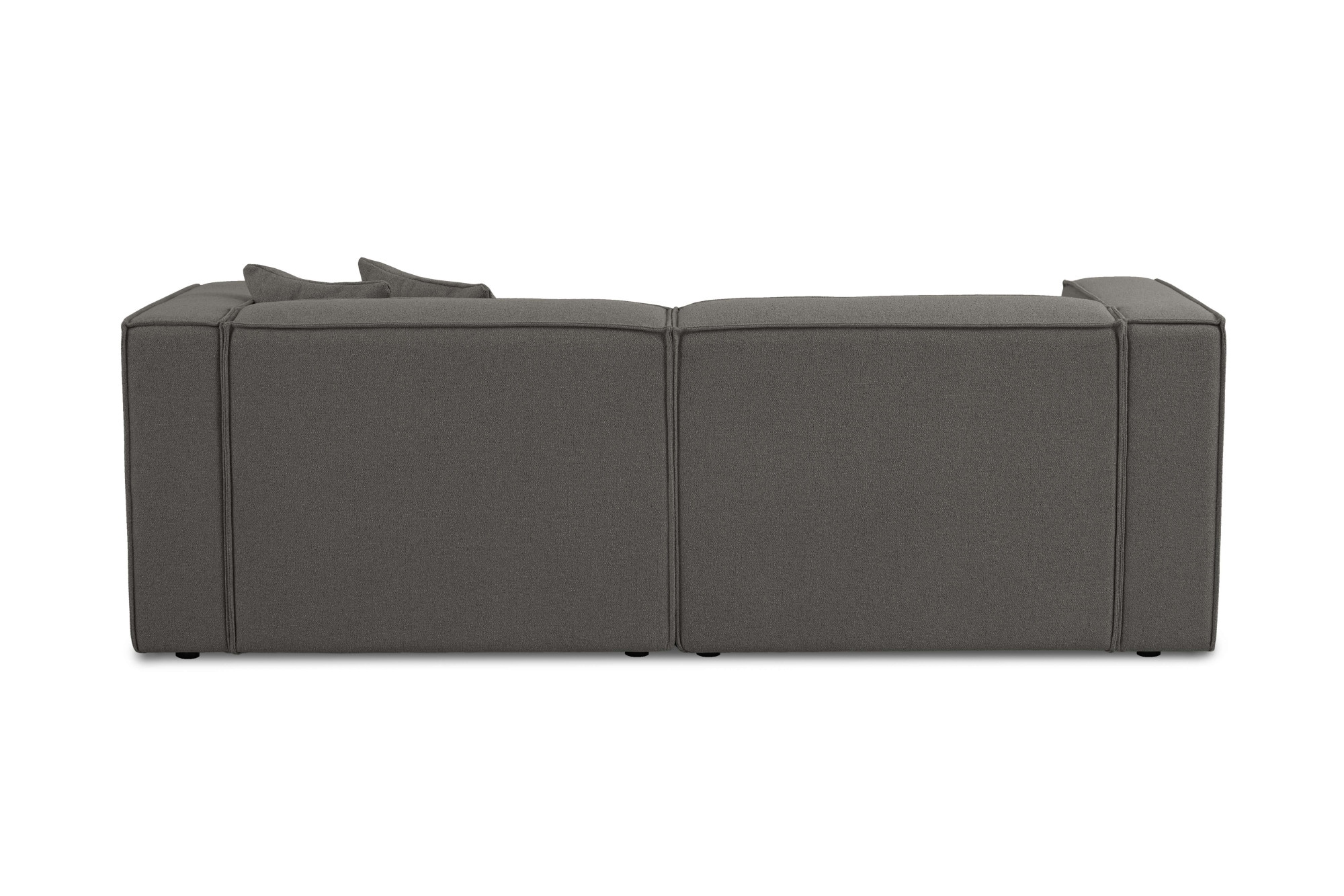 OTTO home 3-Sitzer »Tammie«, Breite 222 cm, Webstoff fein, bodentief, mit Wellenunterfederung