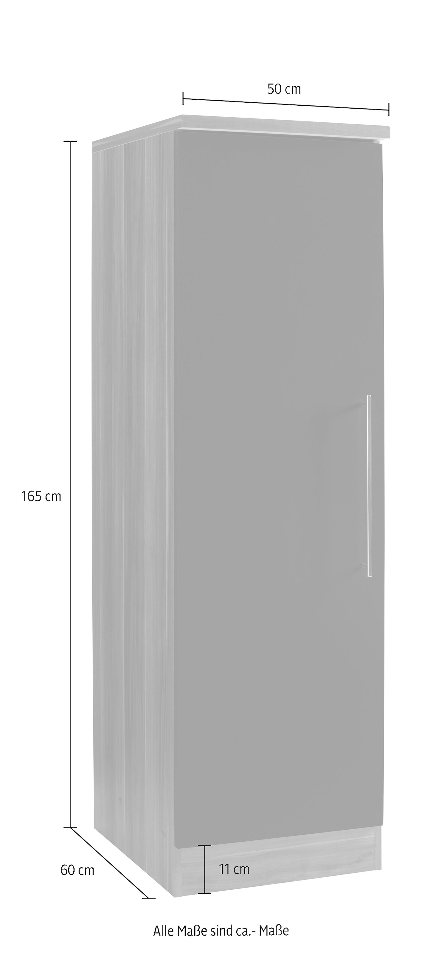 HELD MÖBEL Seitenschrank »Samos«, 50 cm Rechnung breit auf kaufen