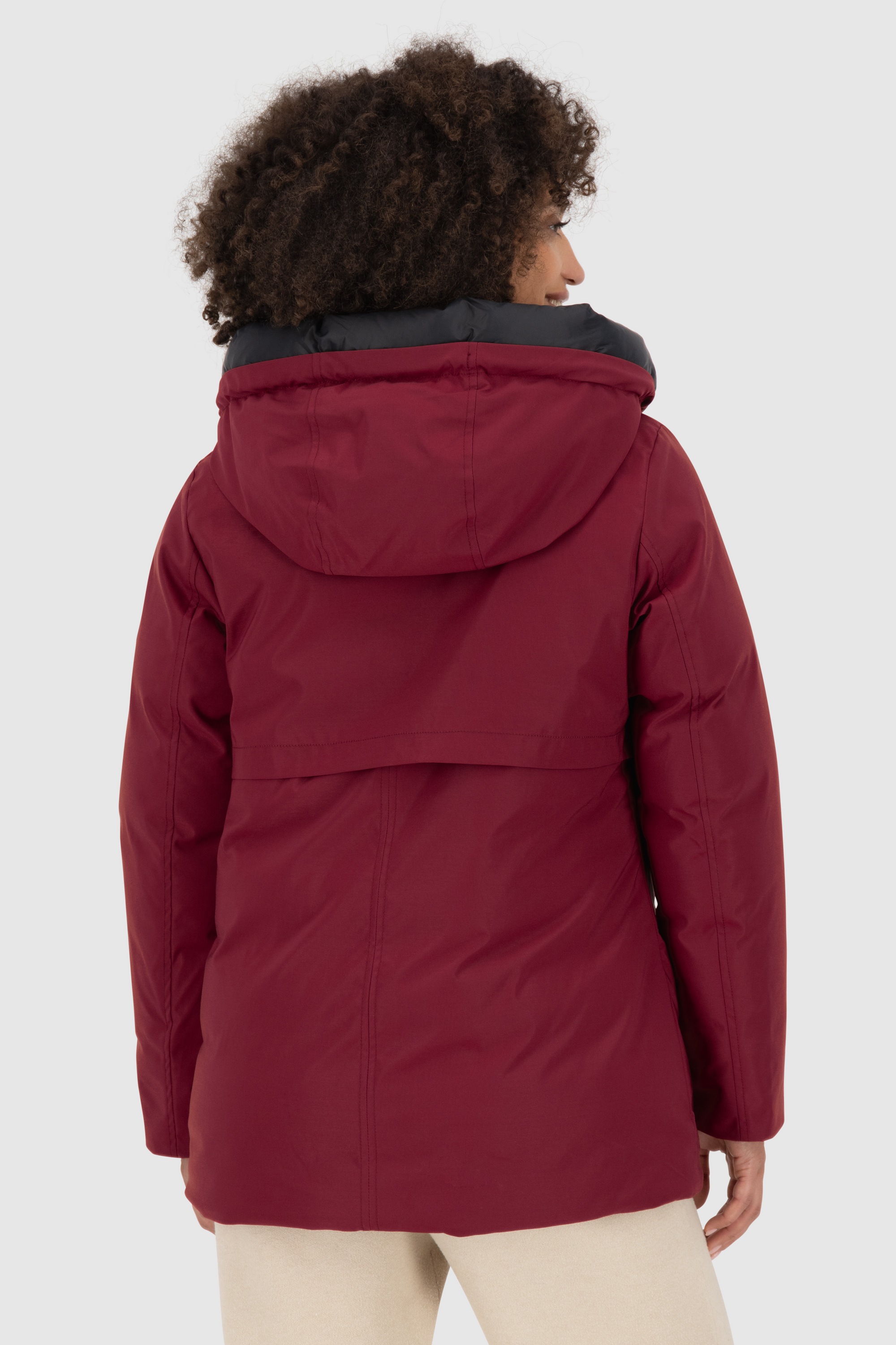 Alife & Kickin Winterjacke »Damen CicelyAK A«, Kurze warme Damenwinterjacke mit gefütterter Kapuze