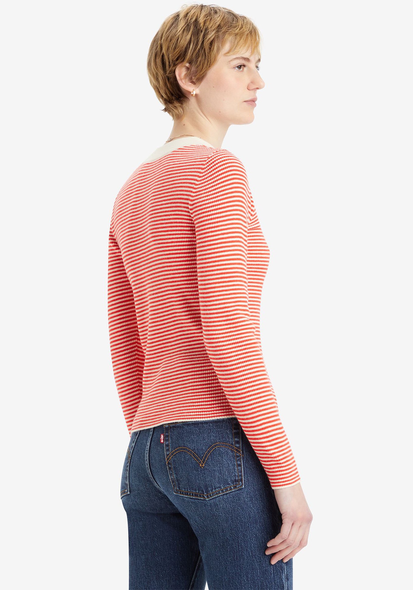 Levi's® Strickpullover »RIB SWEATER«, mit Batwing Logo