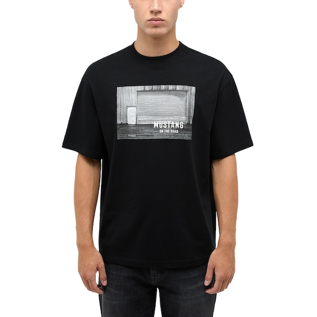 MUSTANG Kurzarmshirt »Mustang T-Shirt Print-Shirt« online bestellen | T-Shirts