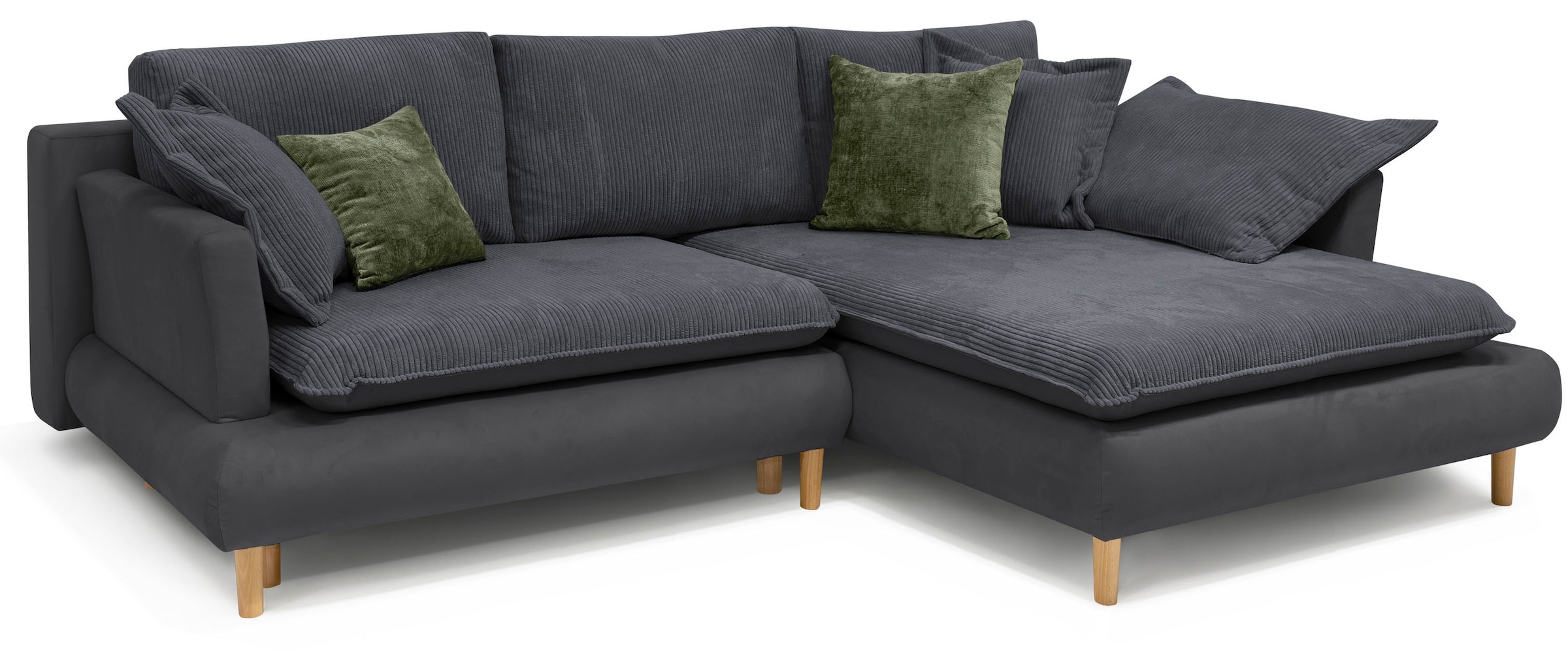 COLLECTION AB Ecksofa »Mandela L-Form«, mit Bettfunktion und Bettkasten