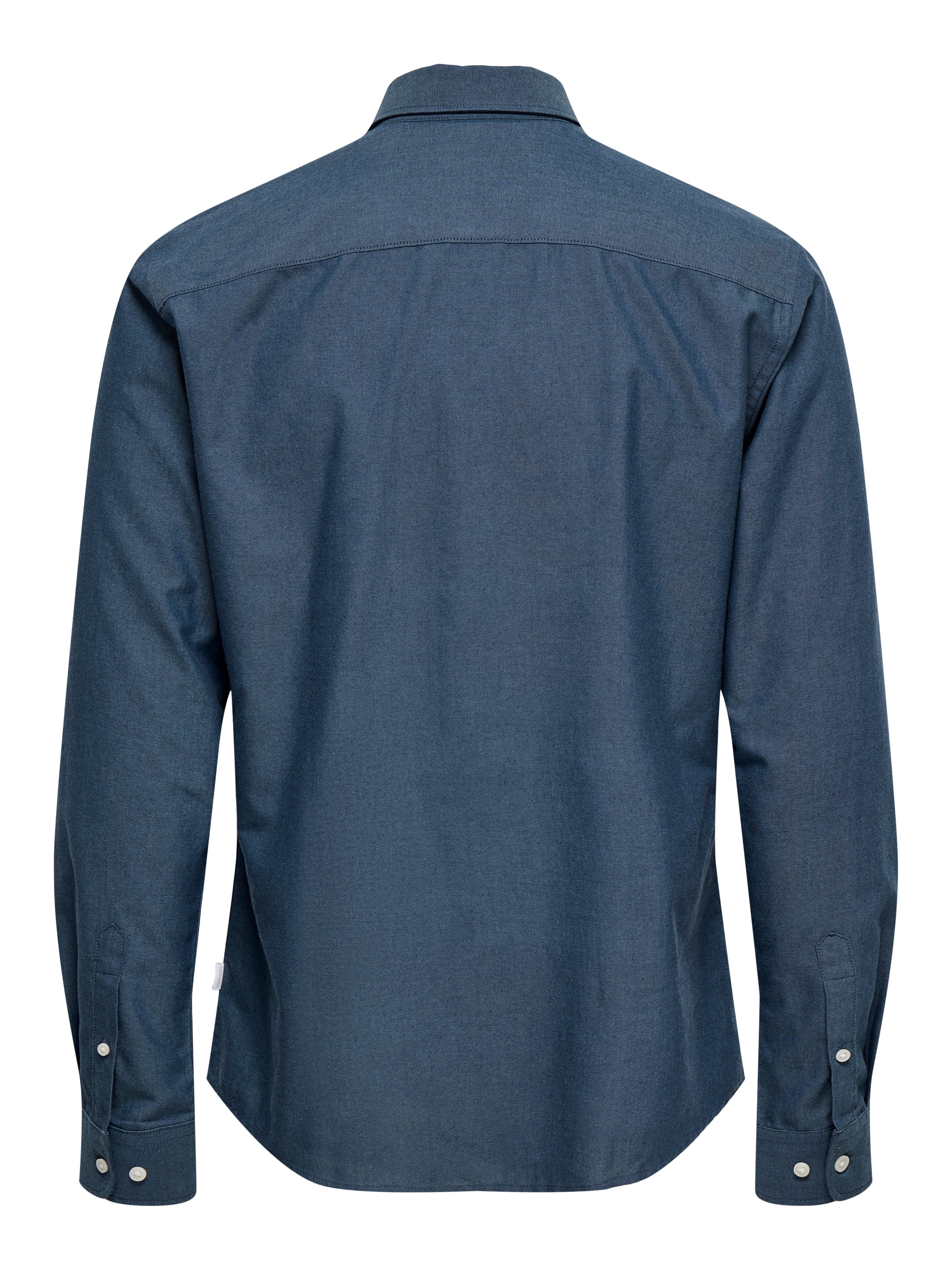 ONLY & SONS Langarmhemd »ONSALVARO SLIM LS OXFORD SHIRT NOOS«