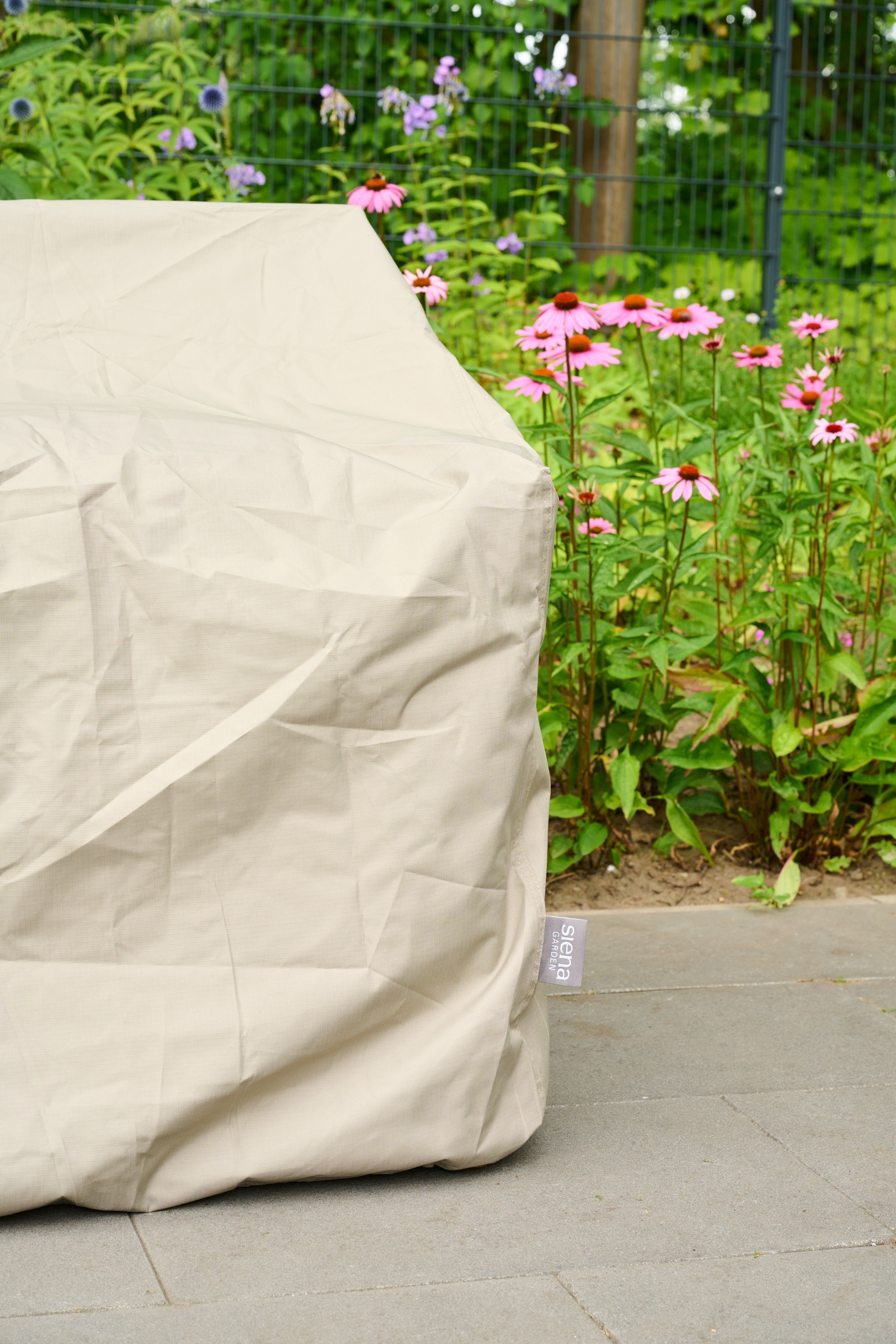 Siena Garden Gartenmöbel-Schutzhülle »Bankhülle Plus« 130 x 75 x H 65/85 cm