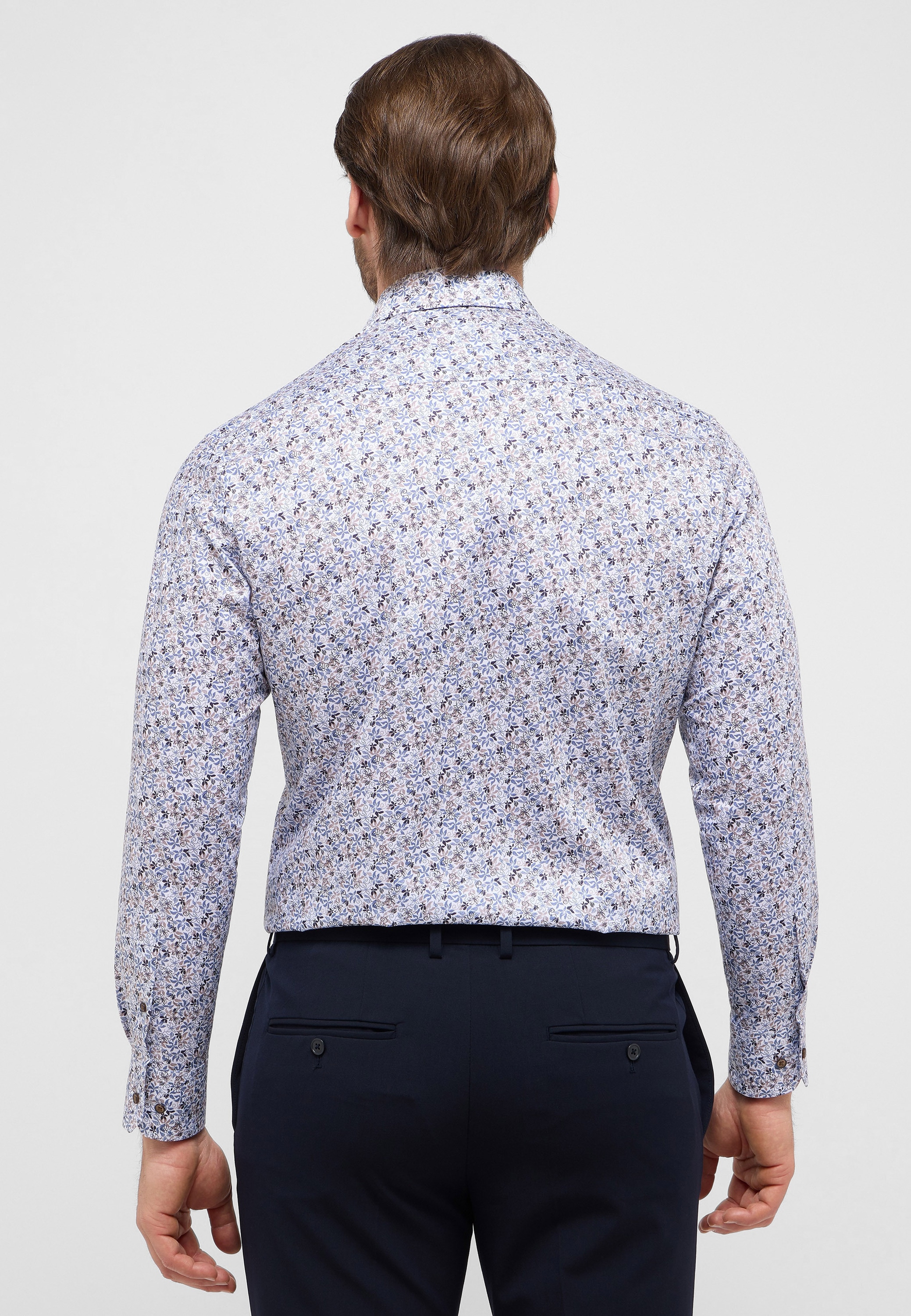 Eterna Langarmhemd »COMFORT FIT«, NON IRON (bügelfrei)