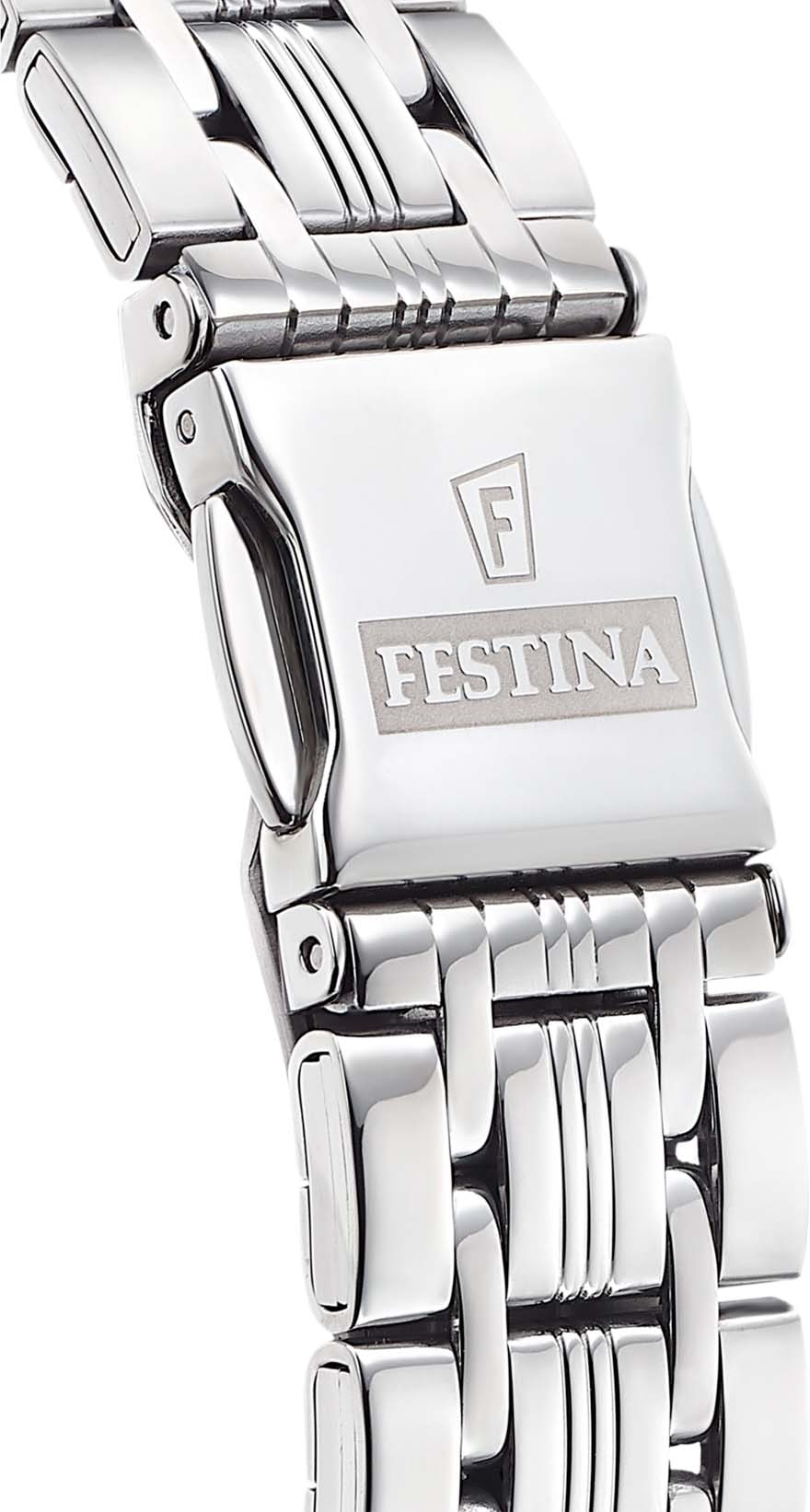 Festina Quarzuhr »Mademoiselle«, Armbanduhr, Damenuhr, Edelstahlarmband, Ø 32 mm