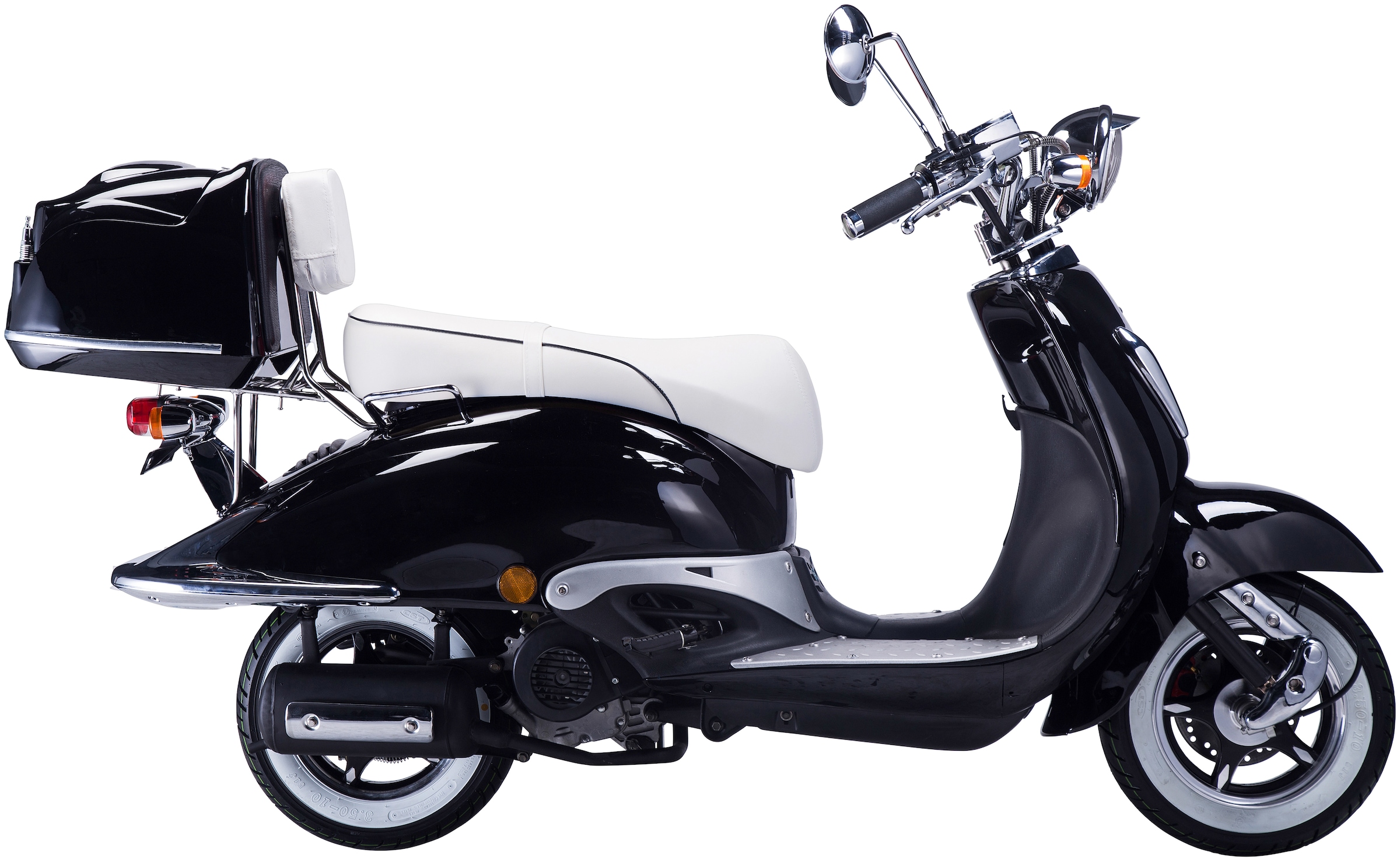 GT UNION Motorroller »Strada 25« 49,5 cm³ 25 km/h Euro 5 2,7 Set, mit Topcase,  Luftgekühlter Motor