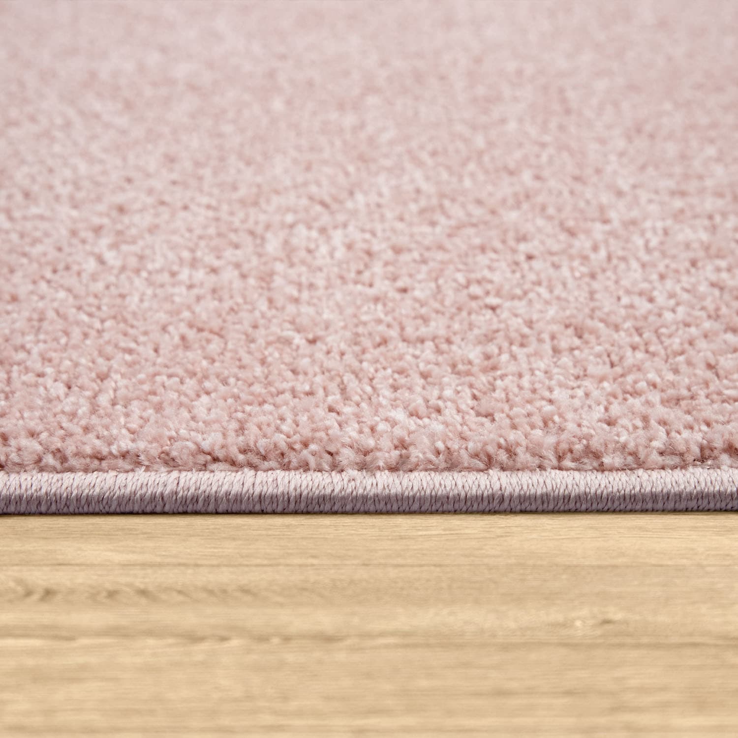 Paco Home Teppich »Porto 890«, rund, 13 mm Höhe, Kurzflor, Uni-Farben, ideal im Wohnzimmer & Schlafzimmer