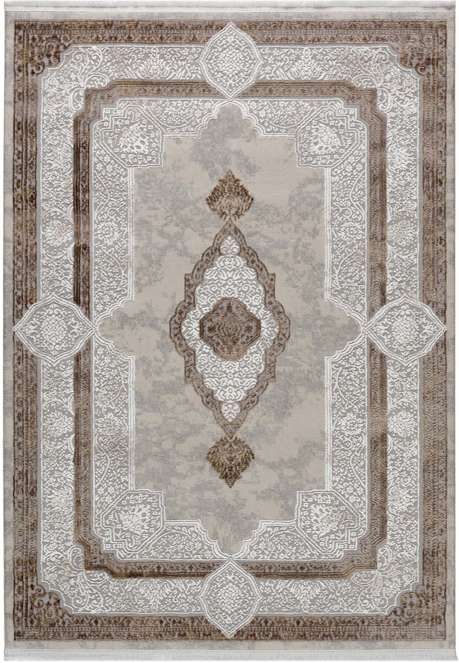 Sehrazat Teppich »Glory 270«, rechteckig, 10 mm Höhe, Hoch-Tief-Struktur, Kurzflorteppich, Wohnzimmer