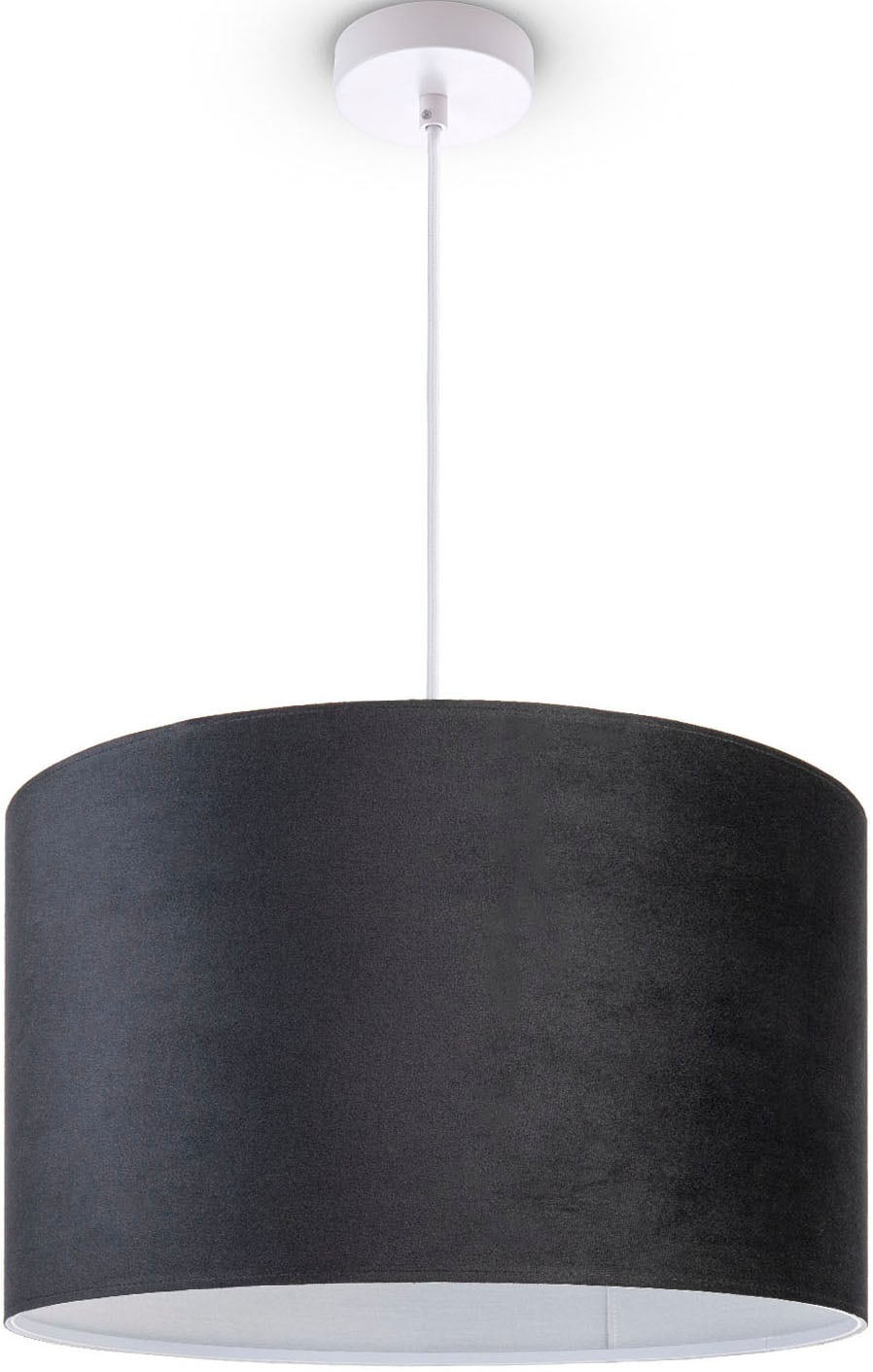 Paco Home Pendelleuchte »Hugo uni Color«, Leuchtmittel E27   ohne Leuchtmit günstig online kaufen