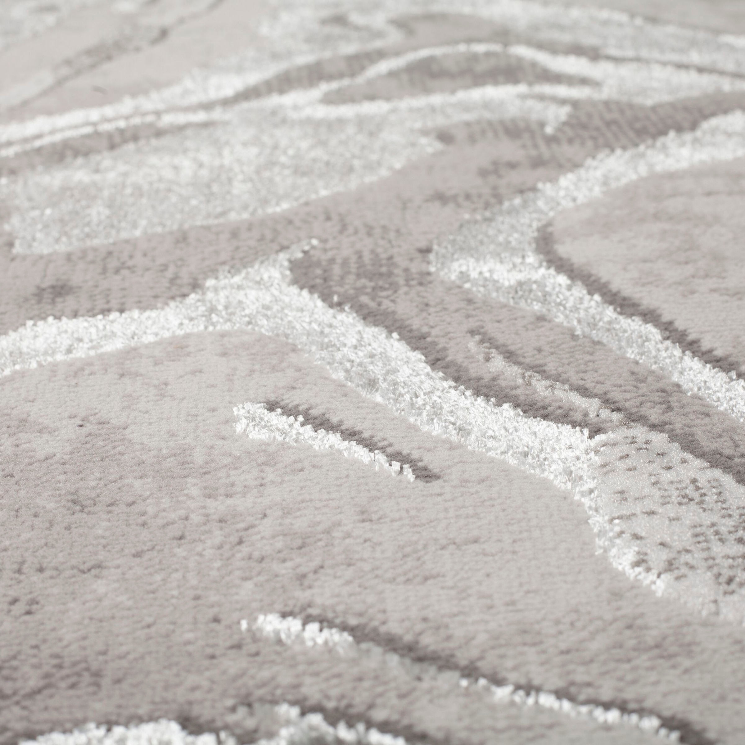 FLAIR RUGS Teppich »Marbled«, rechteckig, 12 mm Höhe, dezenter Glanz, mehrfarbig, modernes Marmor-Design