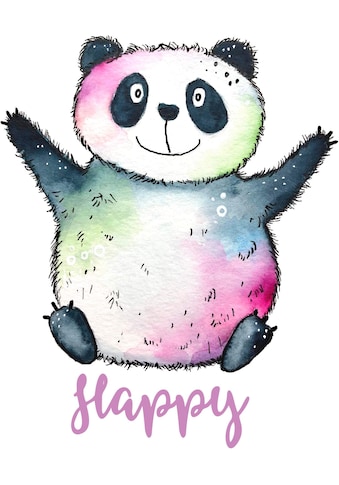 Wall-Art Wandtattoo »Happy Panda« kaufen