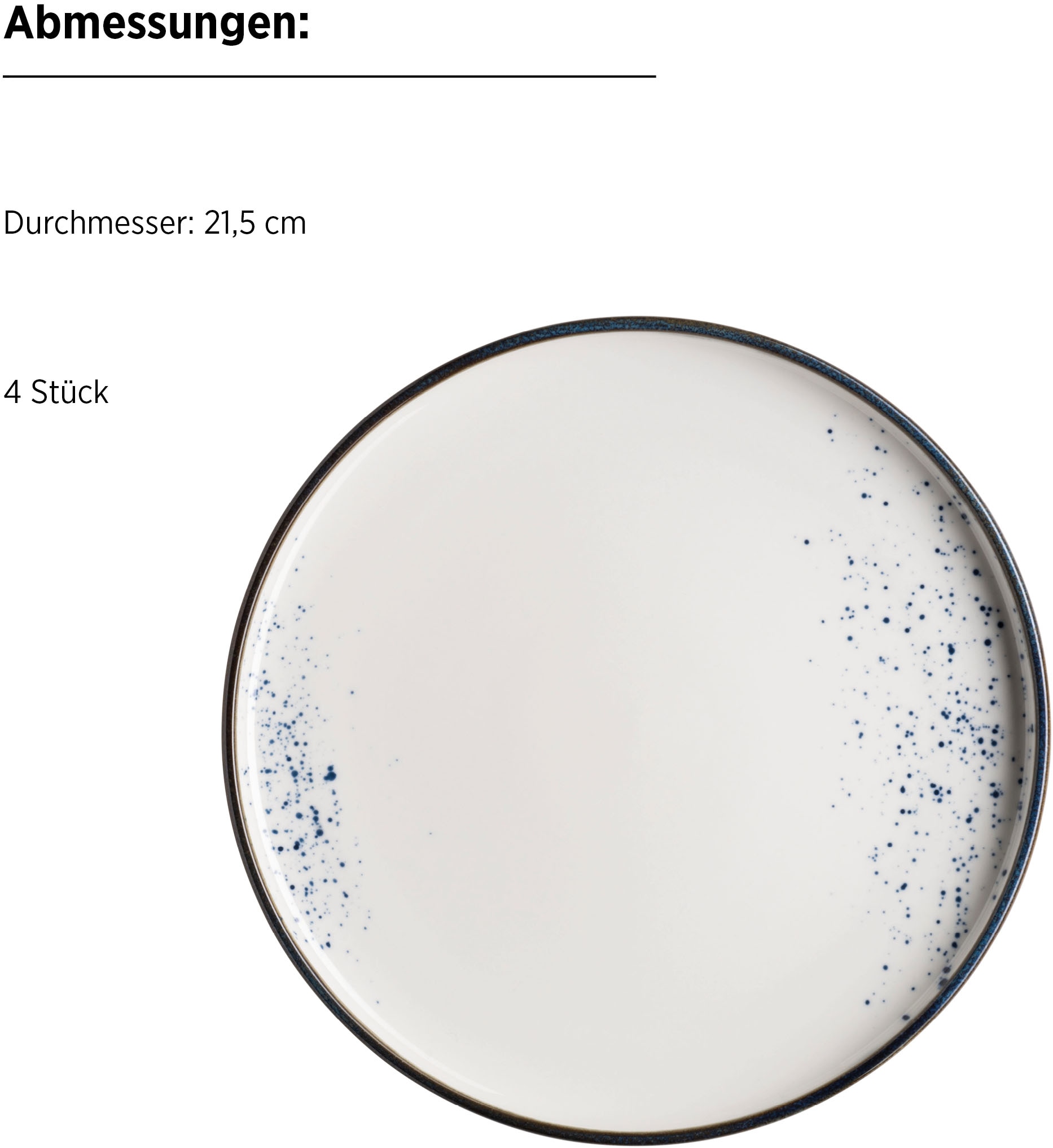 MÄSER Kombiservice »PINTAR, Kombiservice, Porzellan«, (Set, 16 tlg.), Geschirr-Set, Service