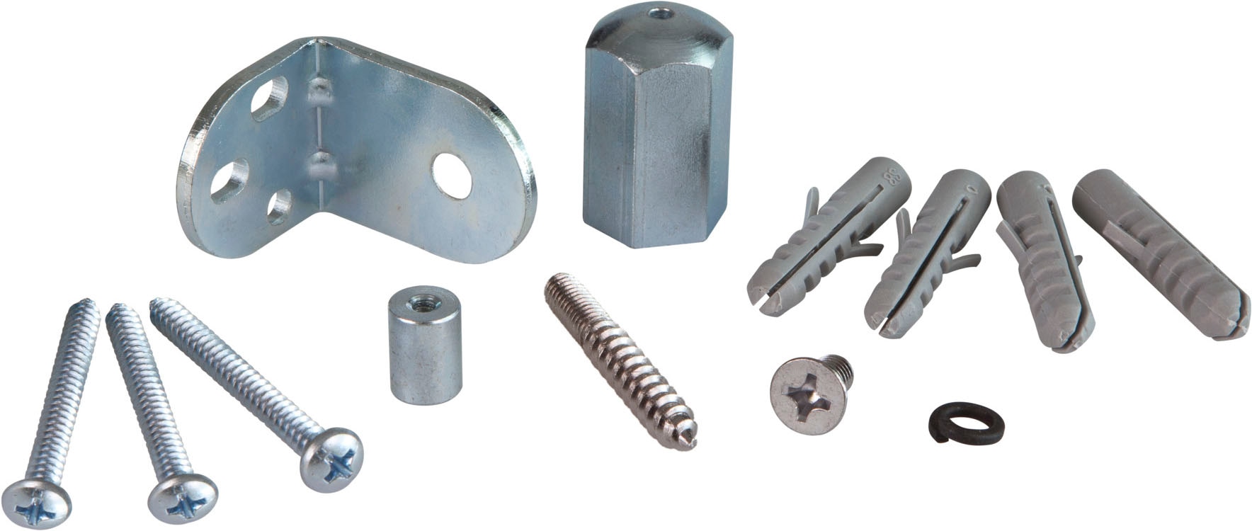 Windhager Seilspanngarnitur Zubehör-Set für die Befestigung von Sonnensegeln für Seilspannmarkisen