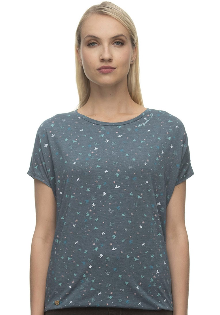 mit Druck Ragwear online »PECORI PRINT«, Allover bestellen Fledermausshirt