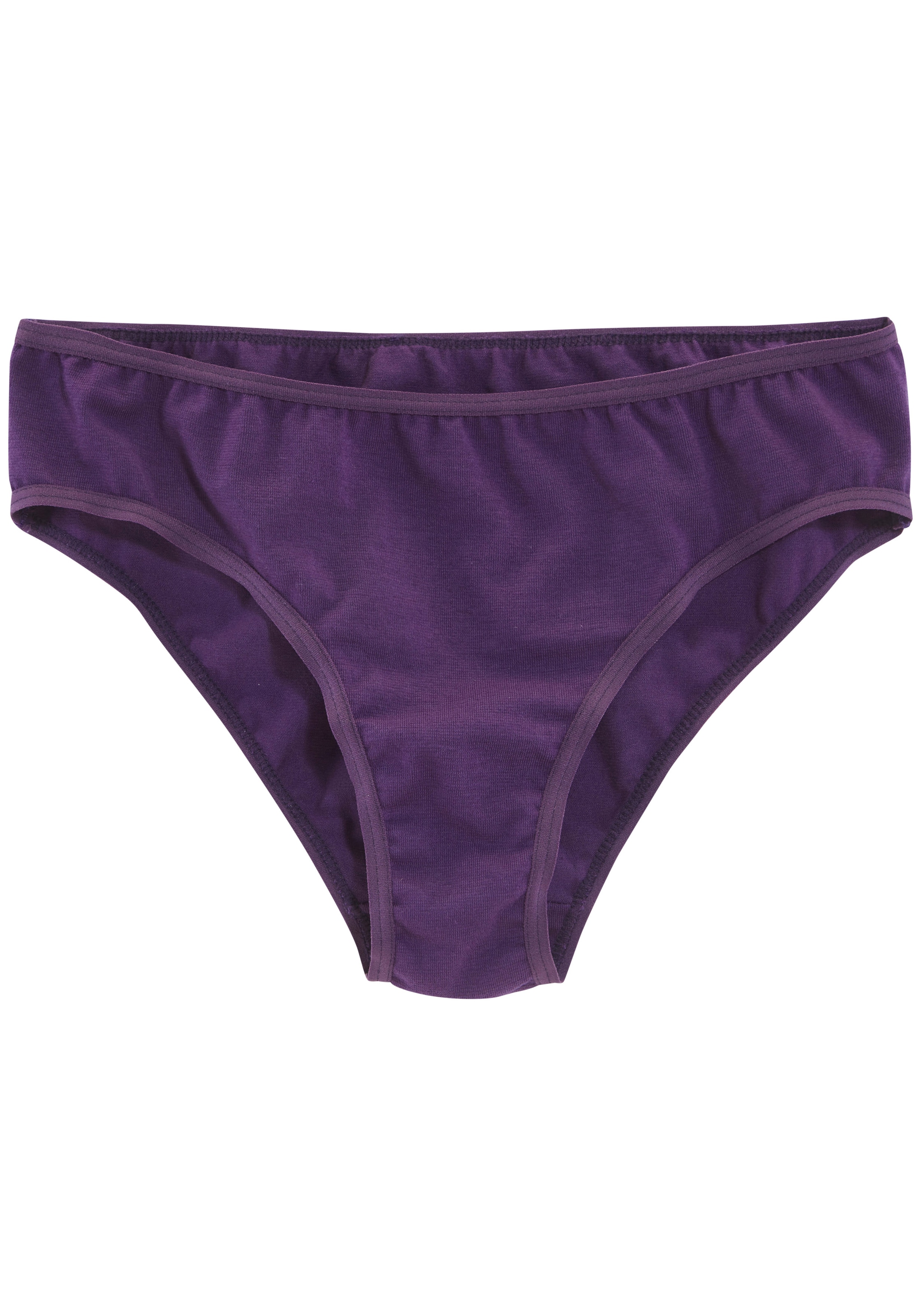 petite fleur Bikinislip Packung, 8 Stk. mit Sternen-Print und unifarben